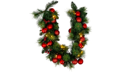 LED-Lichterkette »LED-Weihnachtslichterkette mit Dekoration, Weihnachtsdeko«, AA...