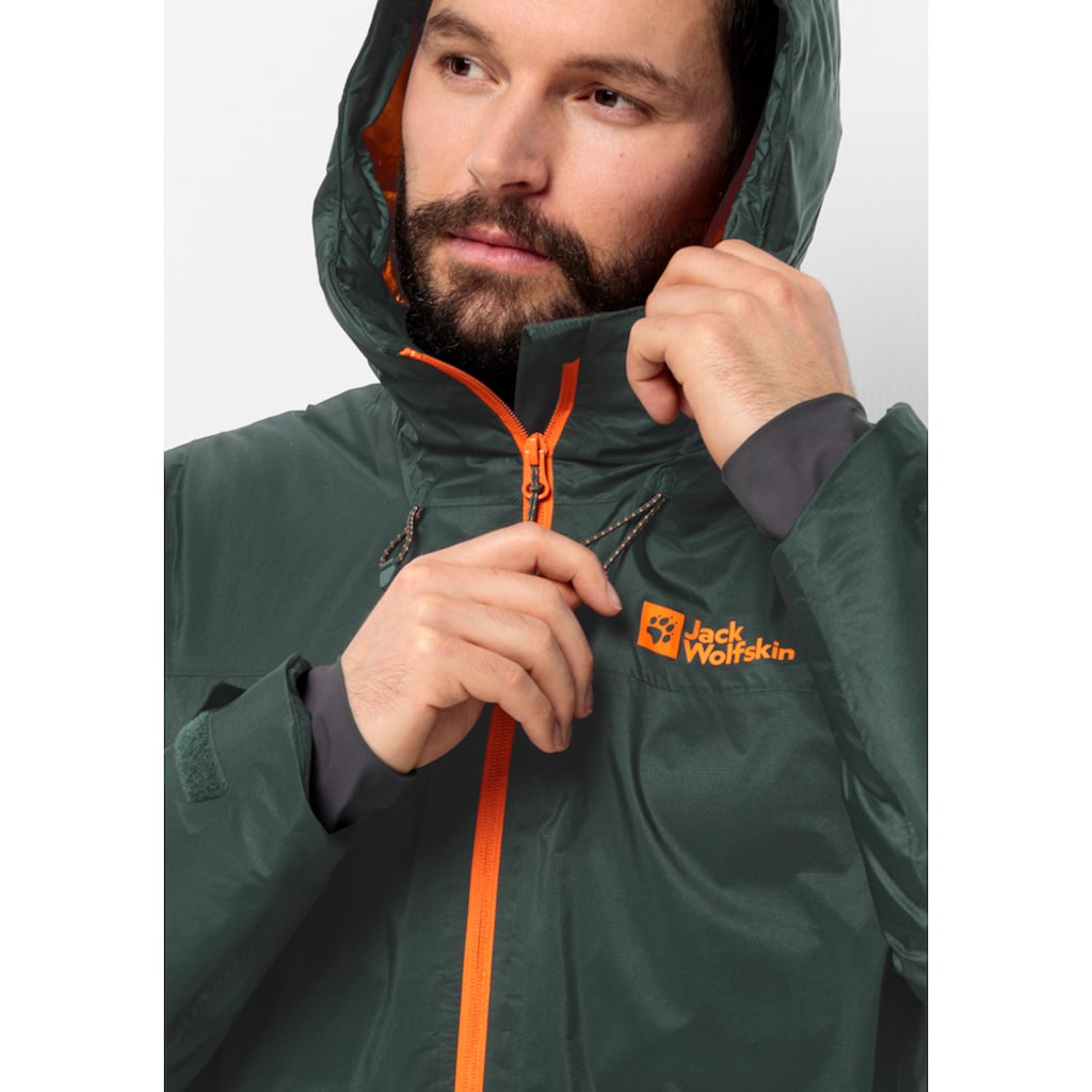 Jack Wolfskin Daunenjacke »CYROX 2L DOWN JKT M«, mit Kapuze