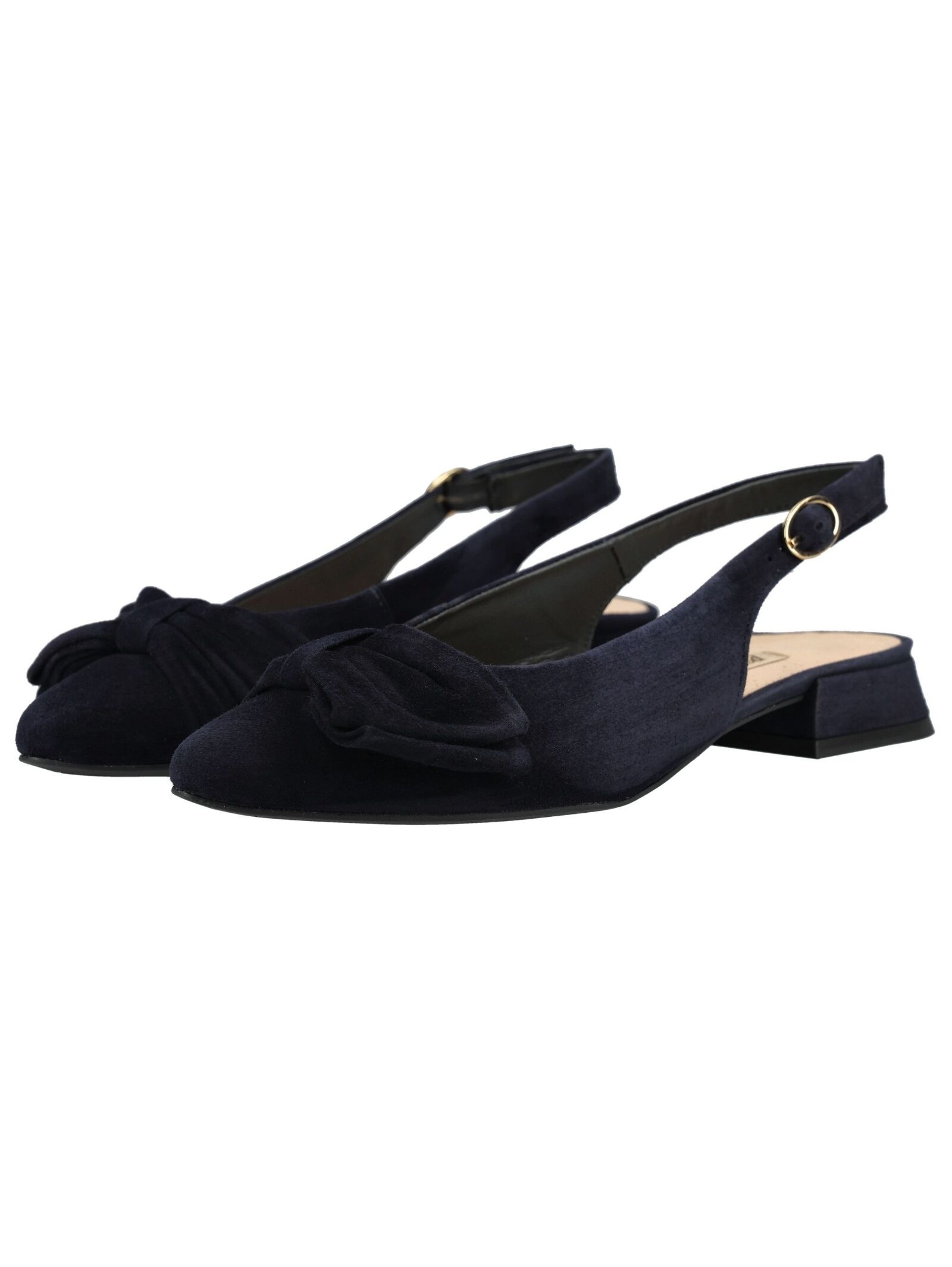 Paul Green Slingback Flats Navy 38 3