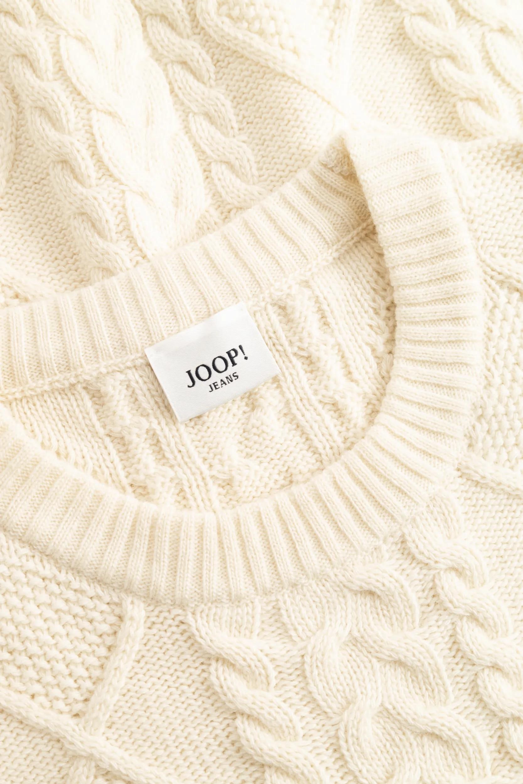 Joop Jeans Rundhalspullover »Leonyas« aus einem Woll-Mix
