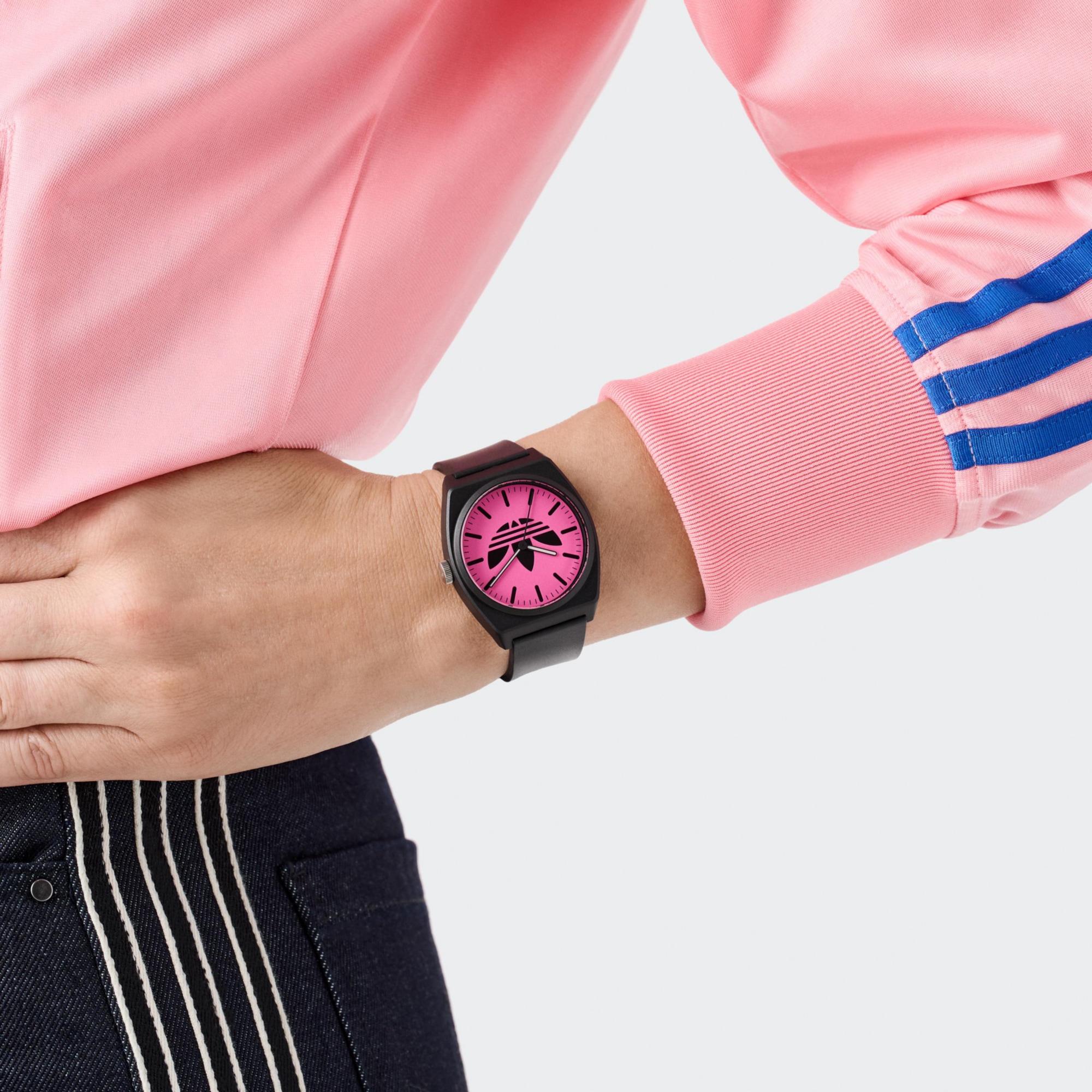adidas Originals Quarzuhr »PROJECT TWO«, Armbanduhr, Herrenuhr, Damenuhr, Resinarmband, Acrylglas