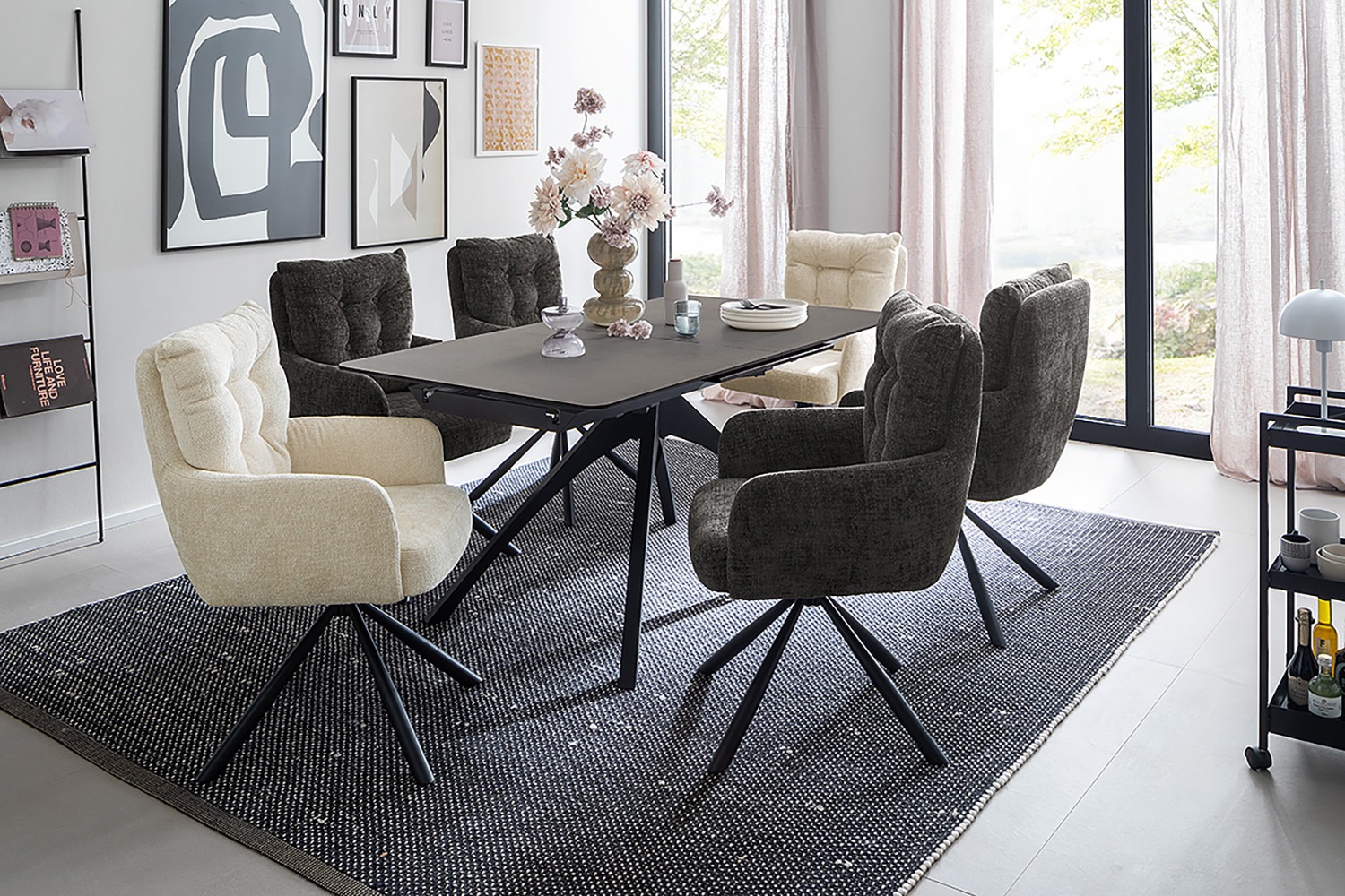 MCA furniture Armlehnstuhl "TULA Esszimmerstuhl (2er Set) - Stuhl" (Set) 2 günstig online kaufen