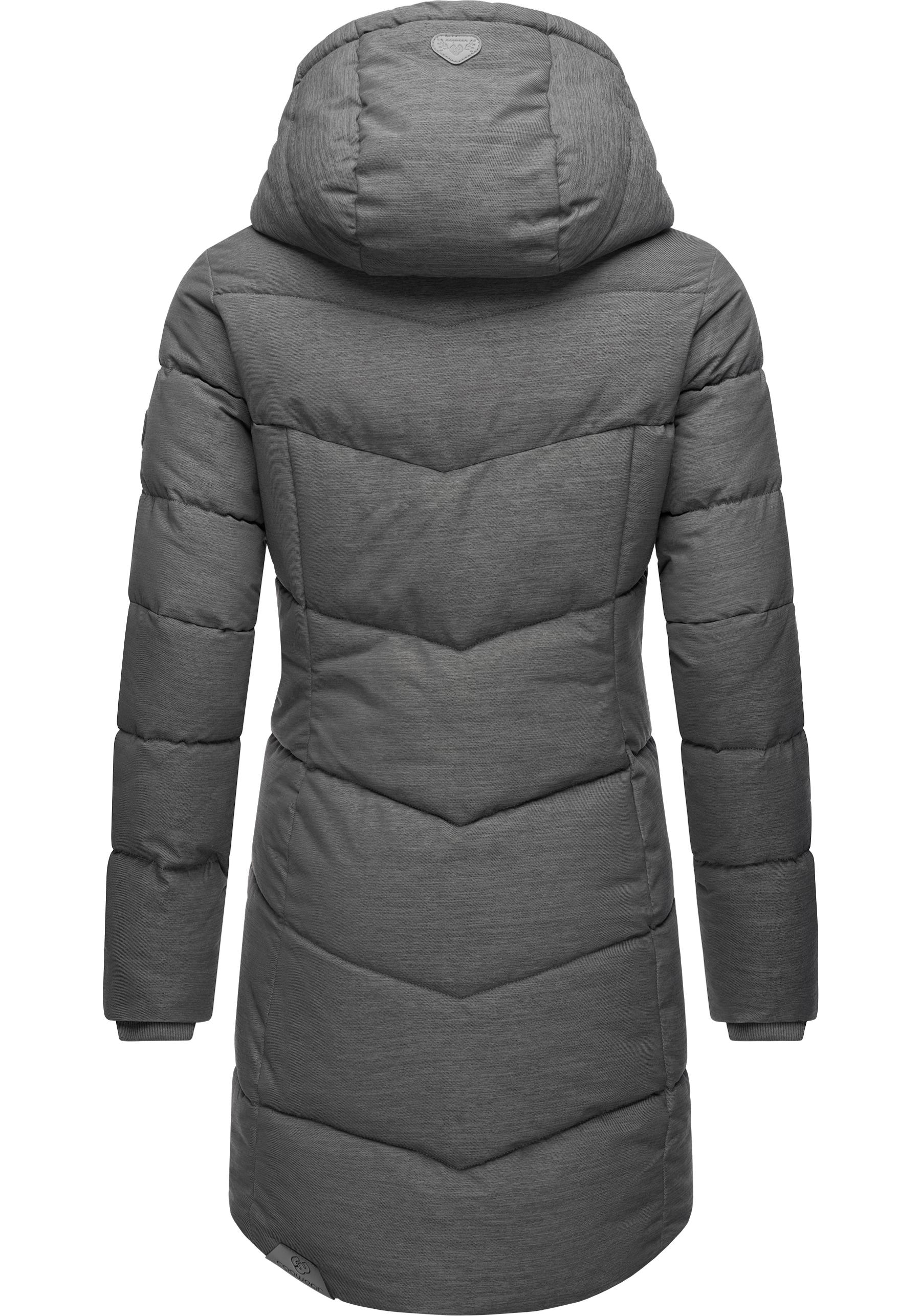 Ragwear Wintermantel »Pavla«, stylischer Winterparka mit Teddyfutter und Kapuze