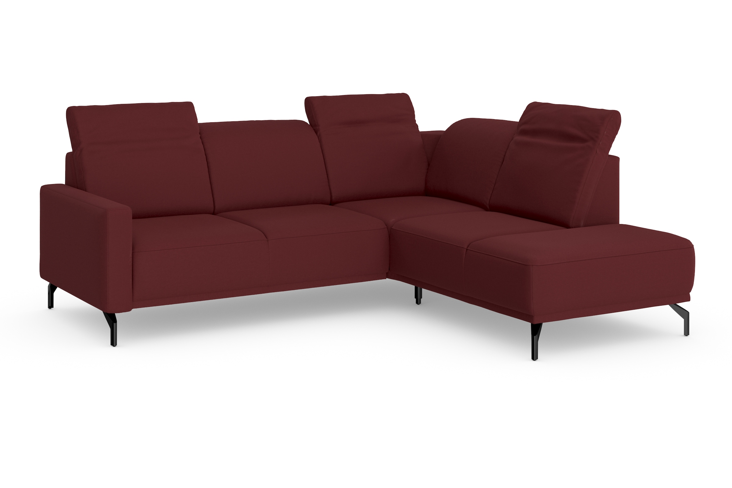 sit&more Ecksofa »Bailando L-Form«, wahlweise mit Kopfteilverstellung und Vorziehsitz, motorisch