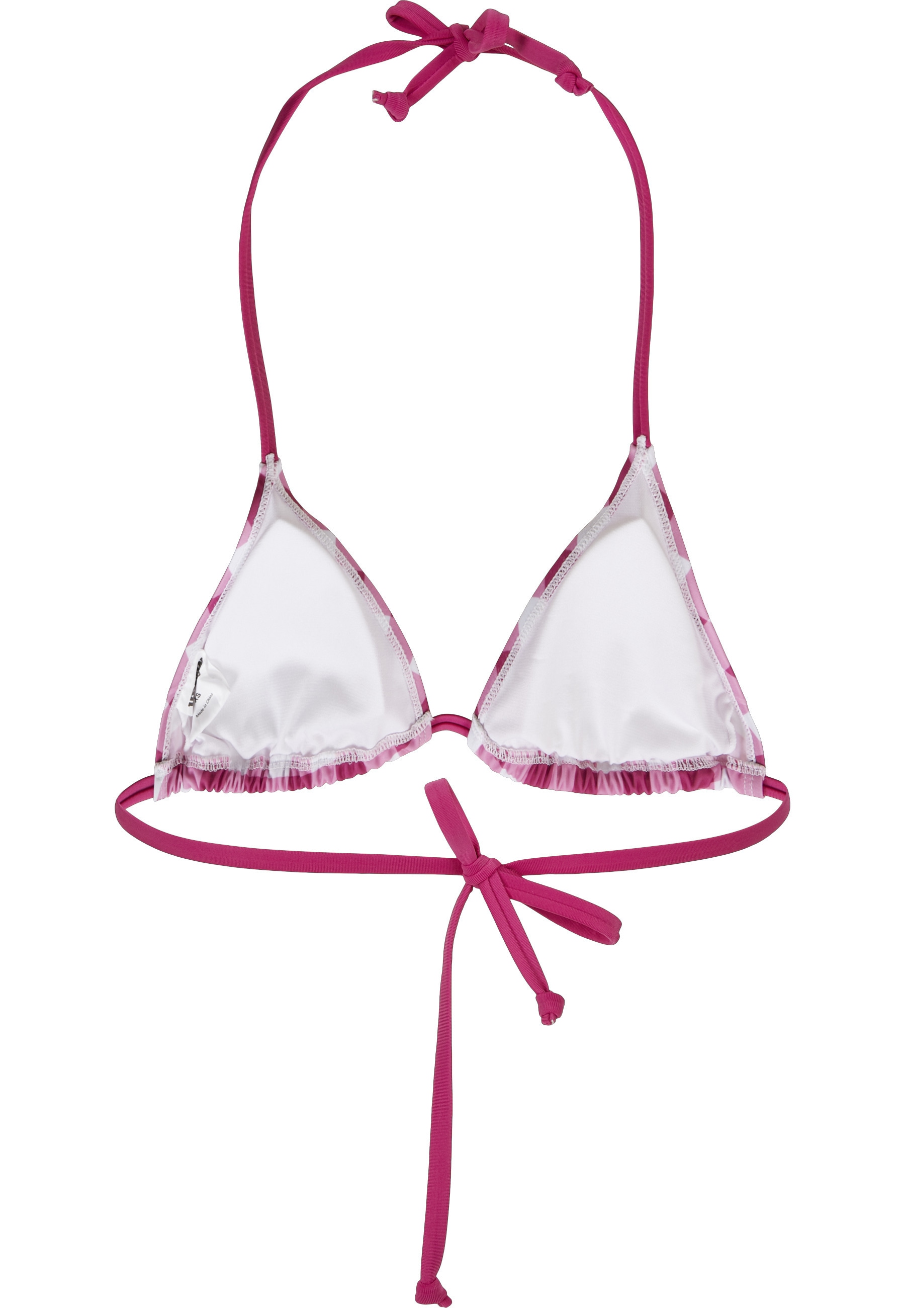 URBAN CLASSICS Bügel-Bikini »Urban Classics Damen Ladies Check Bikini«