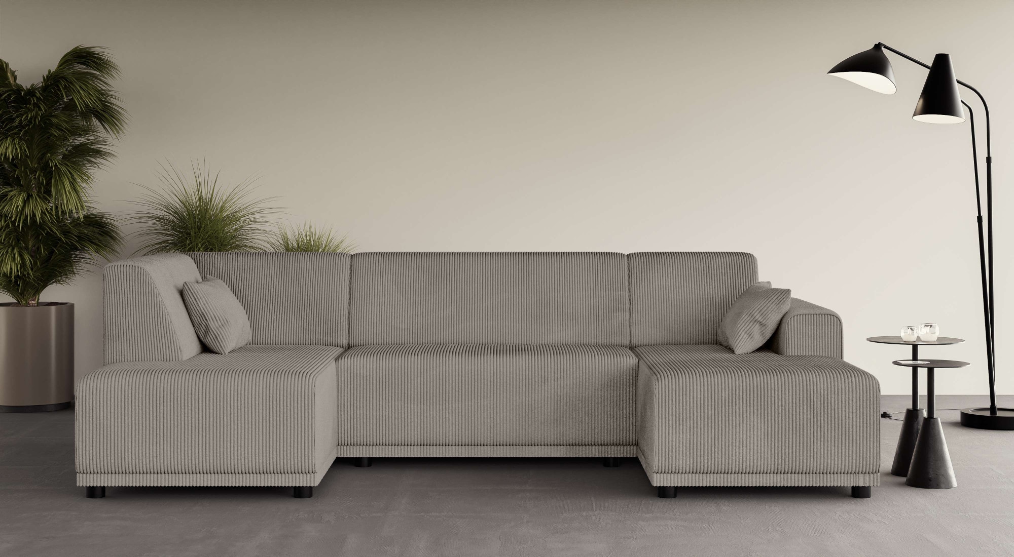 Home affaire Wohnlandschaft "TAMMO" U-Form
