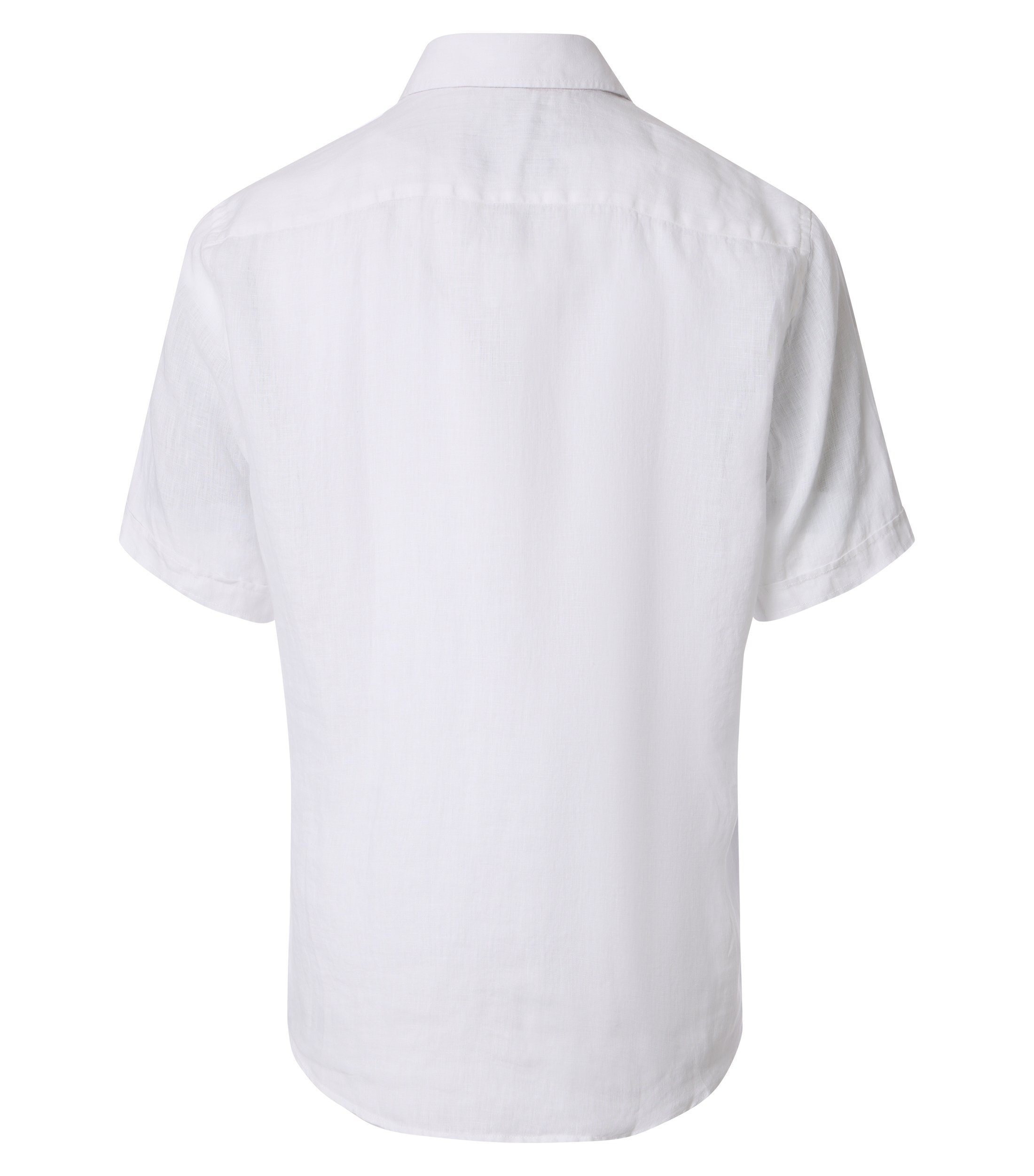 CASAMODA Kurzarmhemd »CASAMODA Leinenhemd Kurzarm uni«