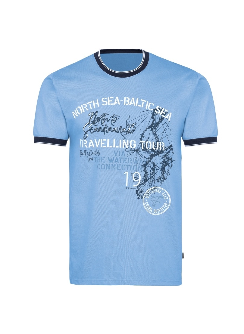 Trigema T-Shirt »TRIGEMA T-Shirt in Piqué-Qualität«, (1 tlg.)