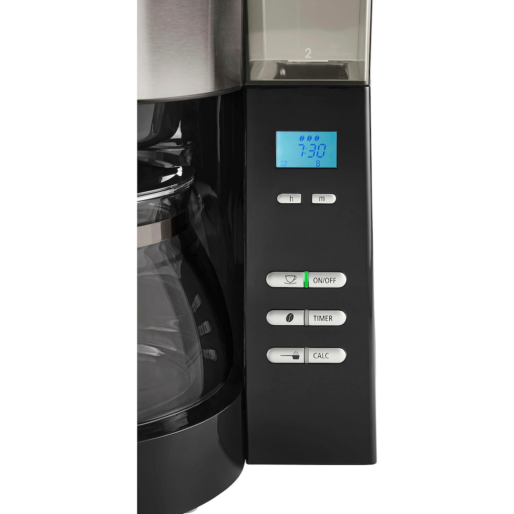 Melitta Kaffeemaschine mit Mahlwerk »AromaFresh 1021-01«, Papierfilter, 1x4