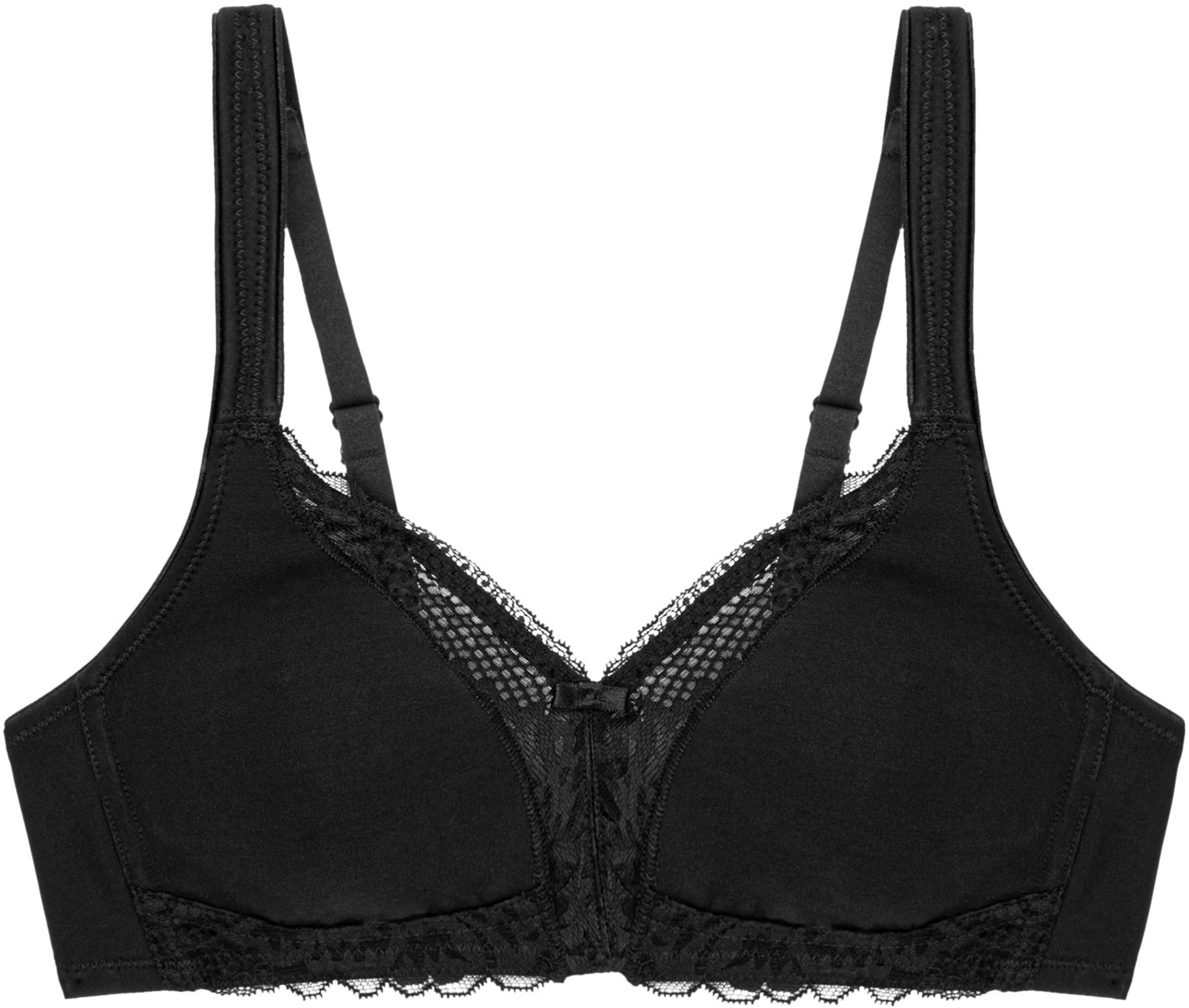 Triumph Bügelloser BH "Modern Lace+Cotton N", Spitzeneinsätze günstig online kaufen