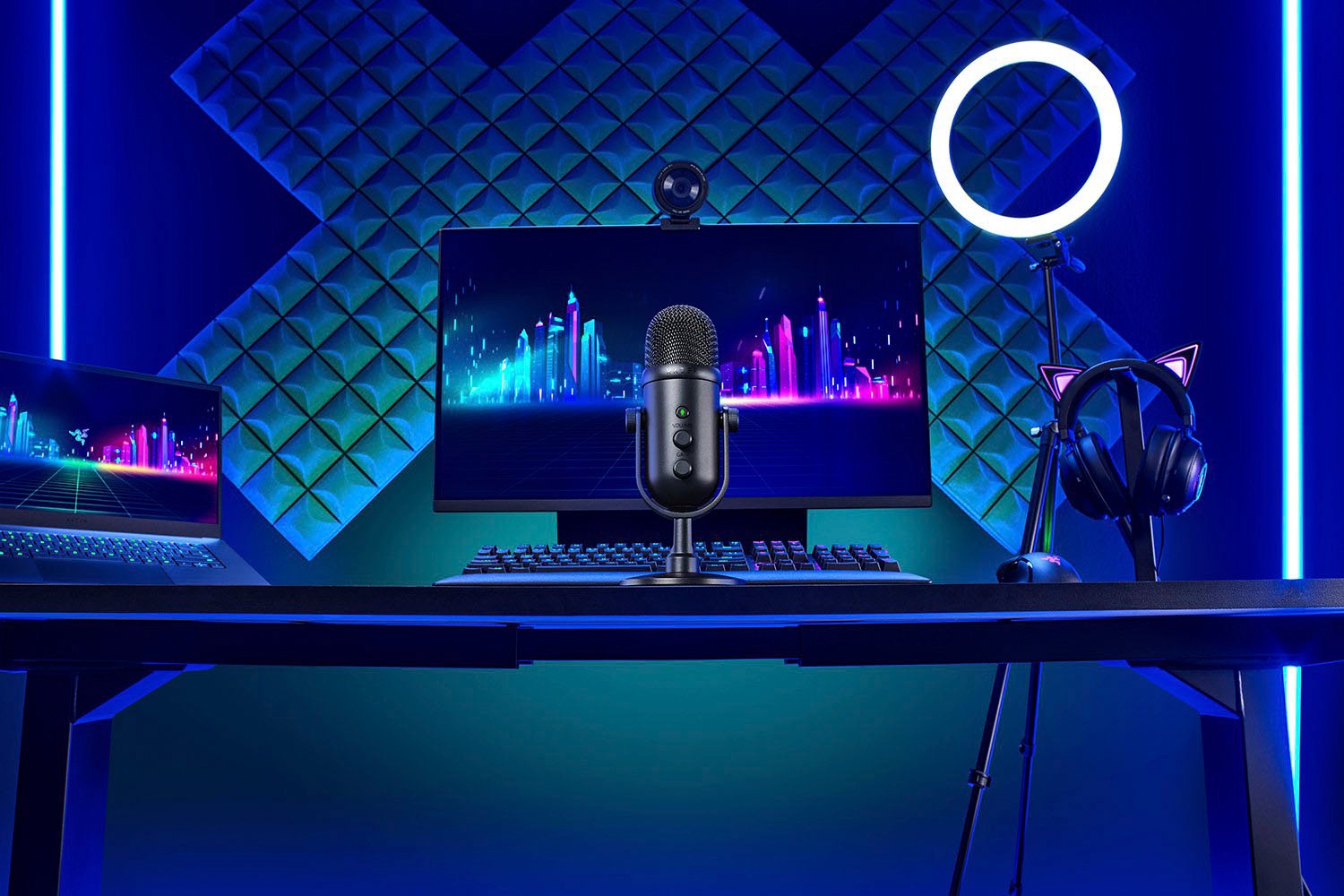 RAZER Streaming-Mikrofon »Seiren V2 Pro«, (1 tlg.)