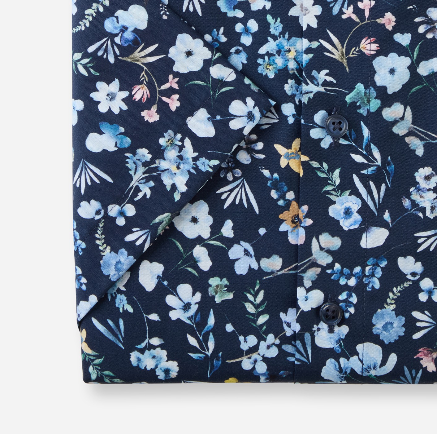 OLYMP Kurzarmhemd »Luxor comfort fit«, mit floralem Print