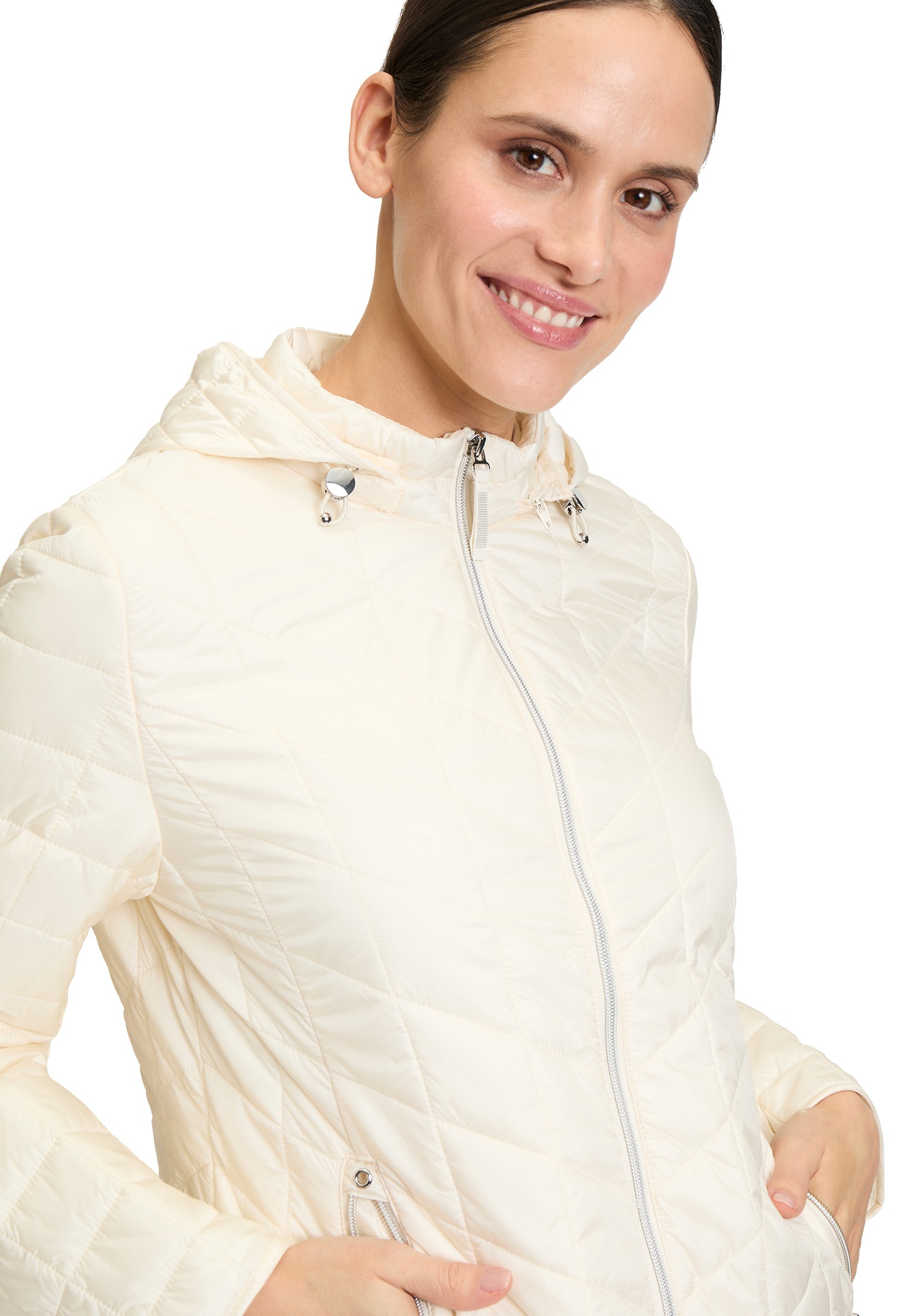 Betty Barclay Outdoorjacke »Betty Barclay Damen Outdoorjacke mit abnehmbarer Kapuze«, mit Kapuze