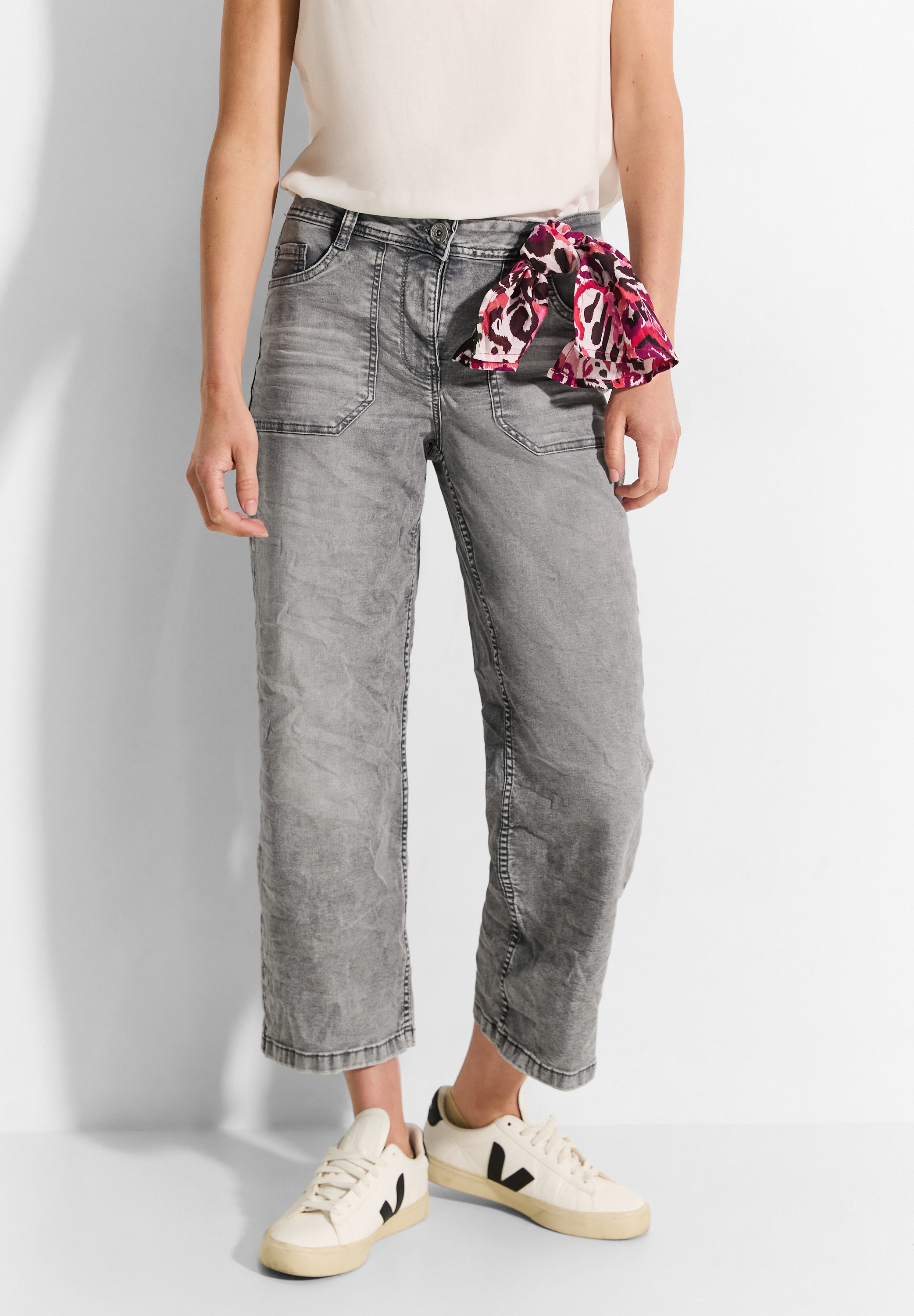 Cecil Loose-fit-Jeans, High Waist