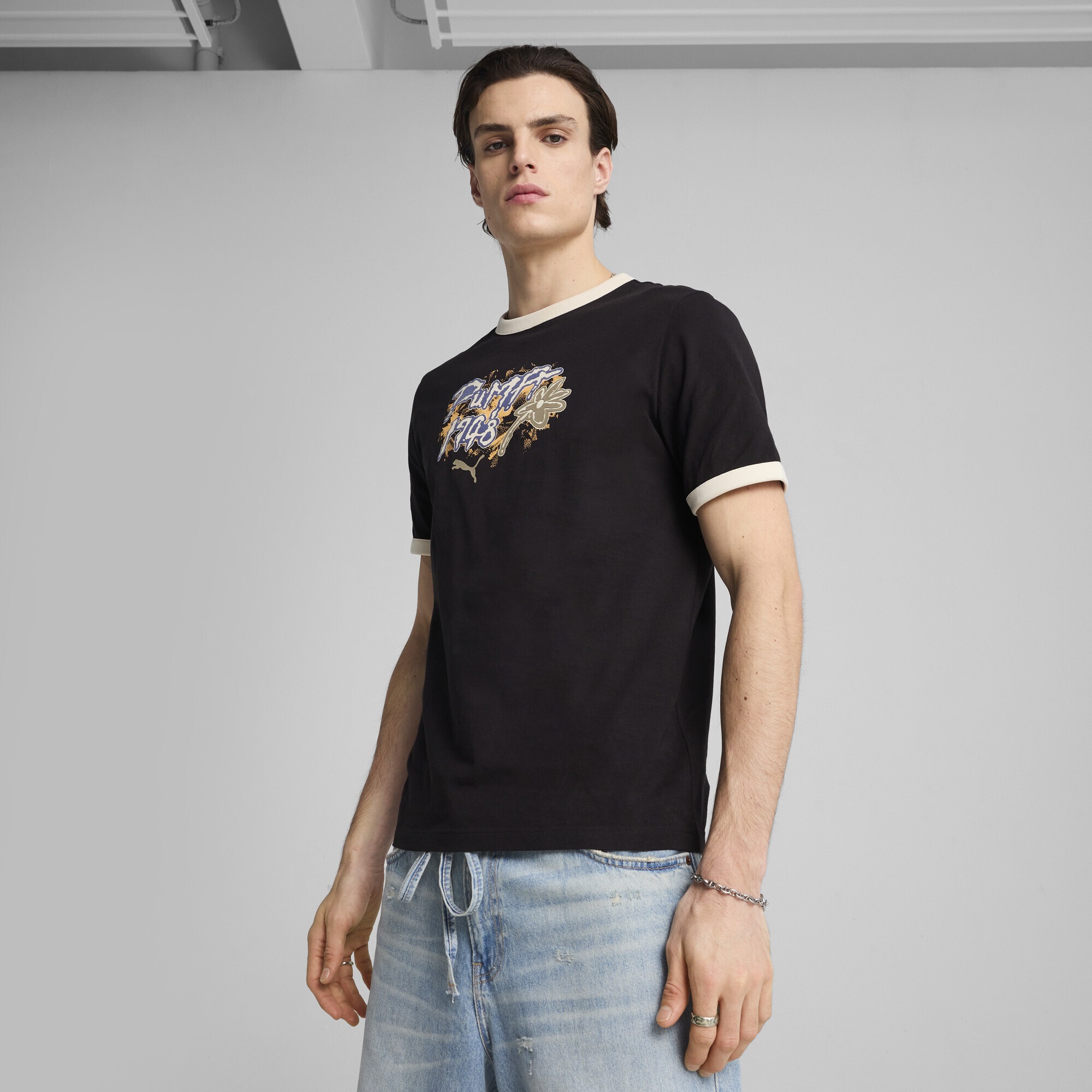 PUMA T-Shirt »FUTURE.PUMA.ARCHIVE Ringer-T-Shirt mit Grafik Herren«
