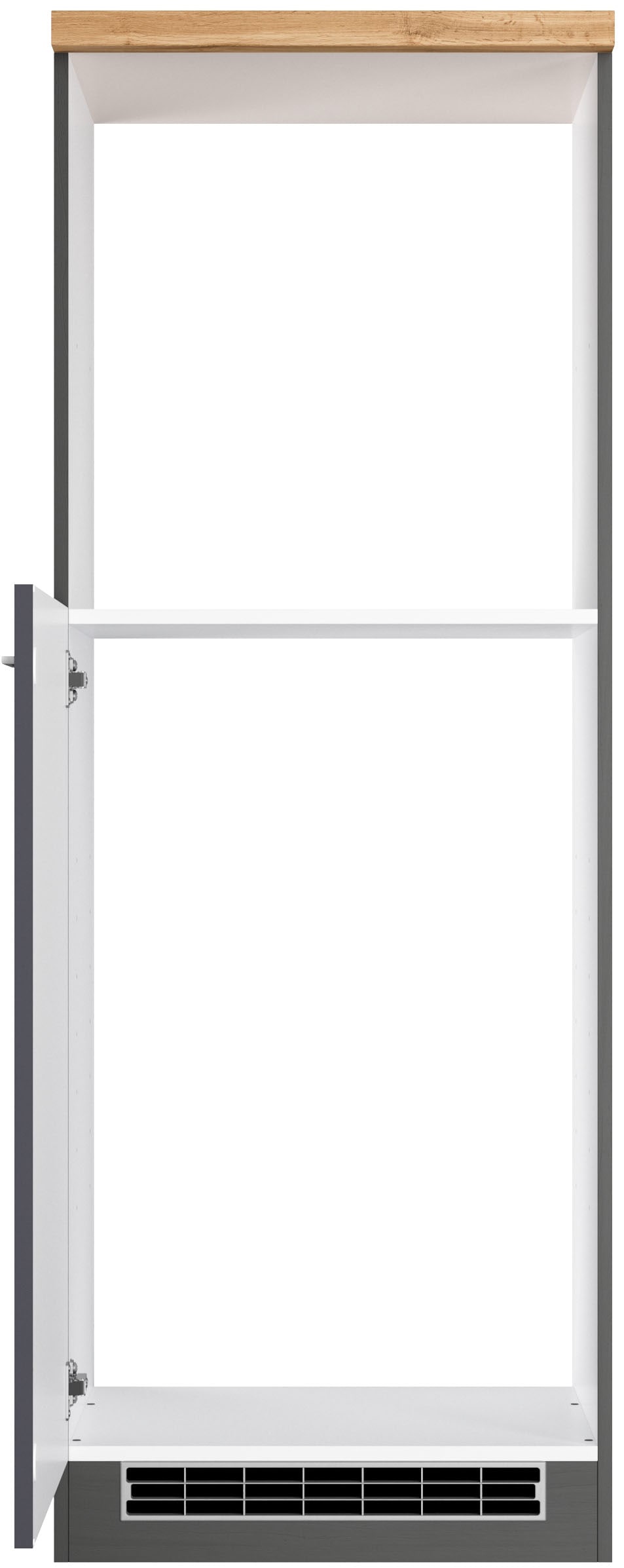 KOCHSTATION Backofen/Kühlumbauschrank »KS-Milan«, HELD Möbel, Ofen-/Kühlschrankumbau 60 cm, matt oder hochglänzend