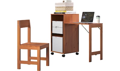Schreibtisch »Ostra«, smart mit aufklappbarer Arbeitsplatte von 50 zu 122 cm erweiterbar