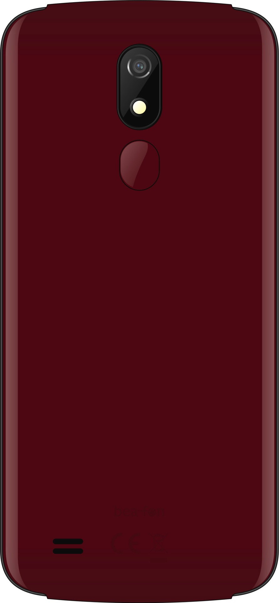 Beafon Smartphone »M7 Lite 4G Senior«, Rot, 14 cm/5,5 Zoll, 32 GB Speicherplatz, 13 MP Kamera