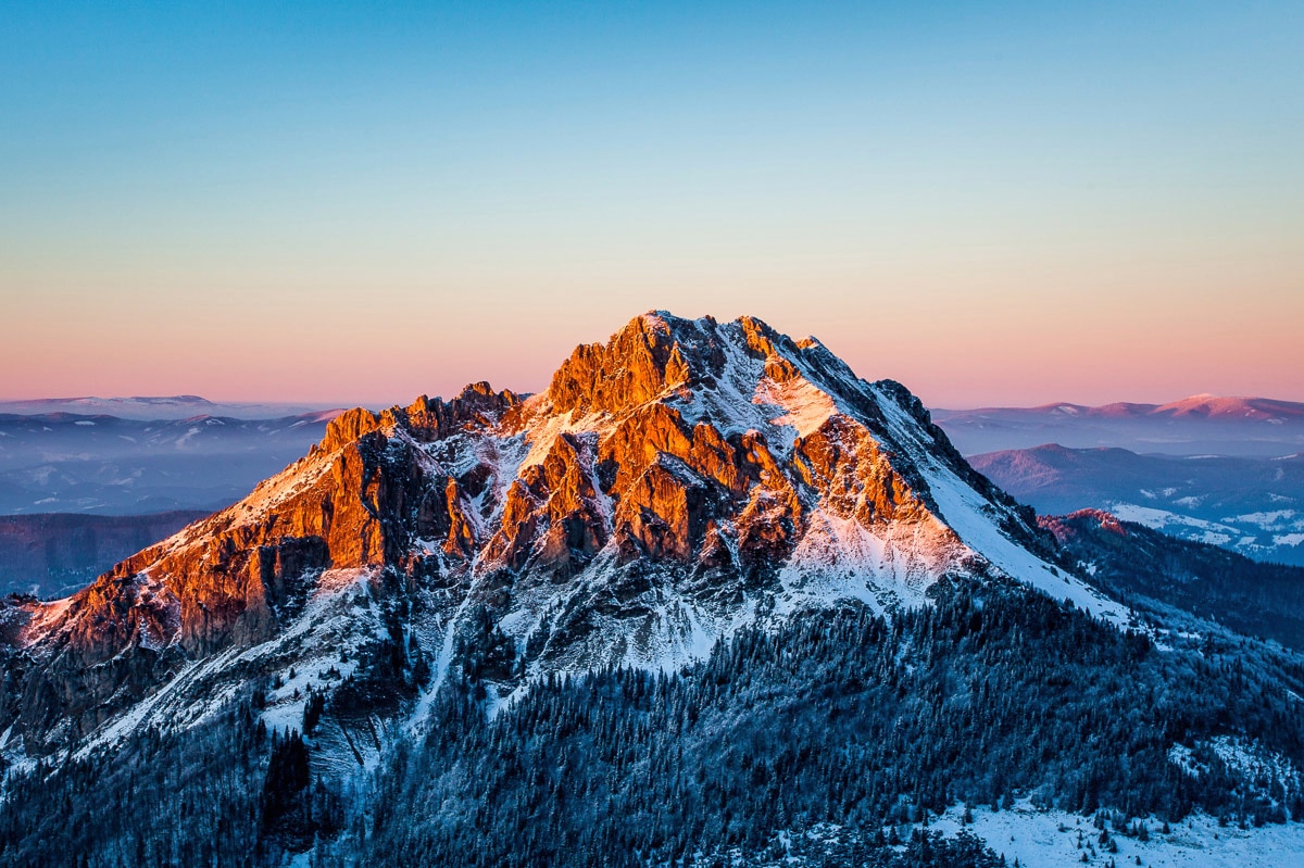 Papermoon Fototapete "Schneeberg" günstig online kaufen