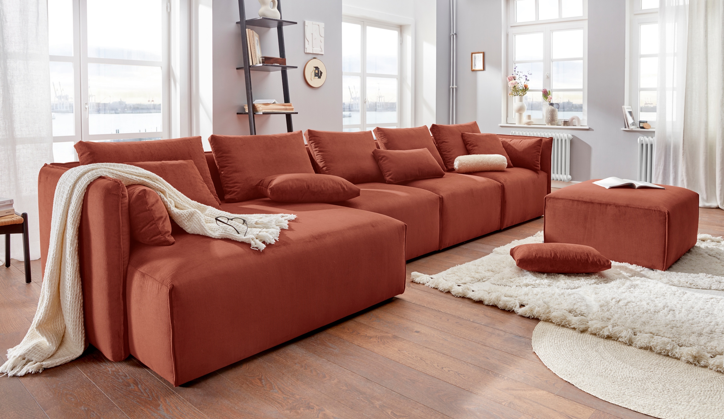 andas Sofa-Eckelement »Nöre«, Modul - zum Zusammenstellen; in vielen Bezugsqualitäten und Farben