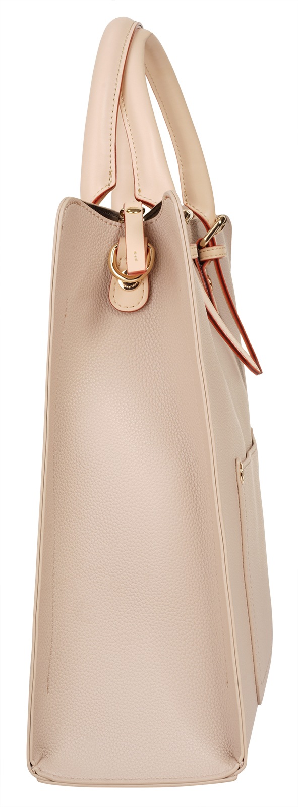 Henkeltasche BUGATTI "ELLA", Damen, Gr. B/H/T: 36cm x 30cm x 12cm onesize, beige, Kunstfaser, leicht glänzend, unifarben, Taschen 3