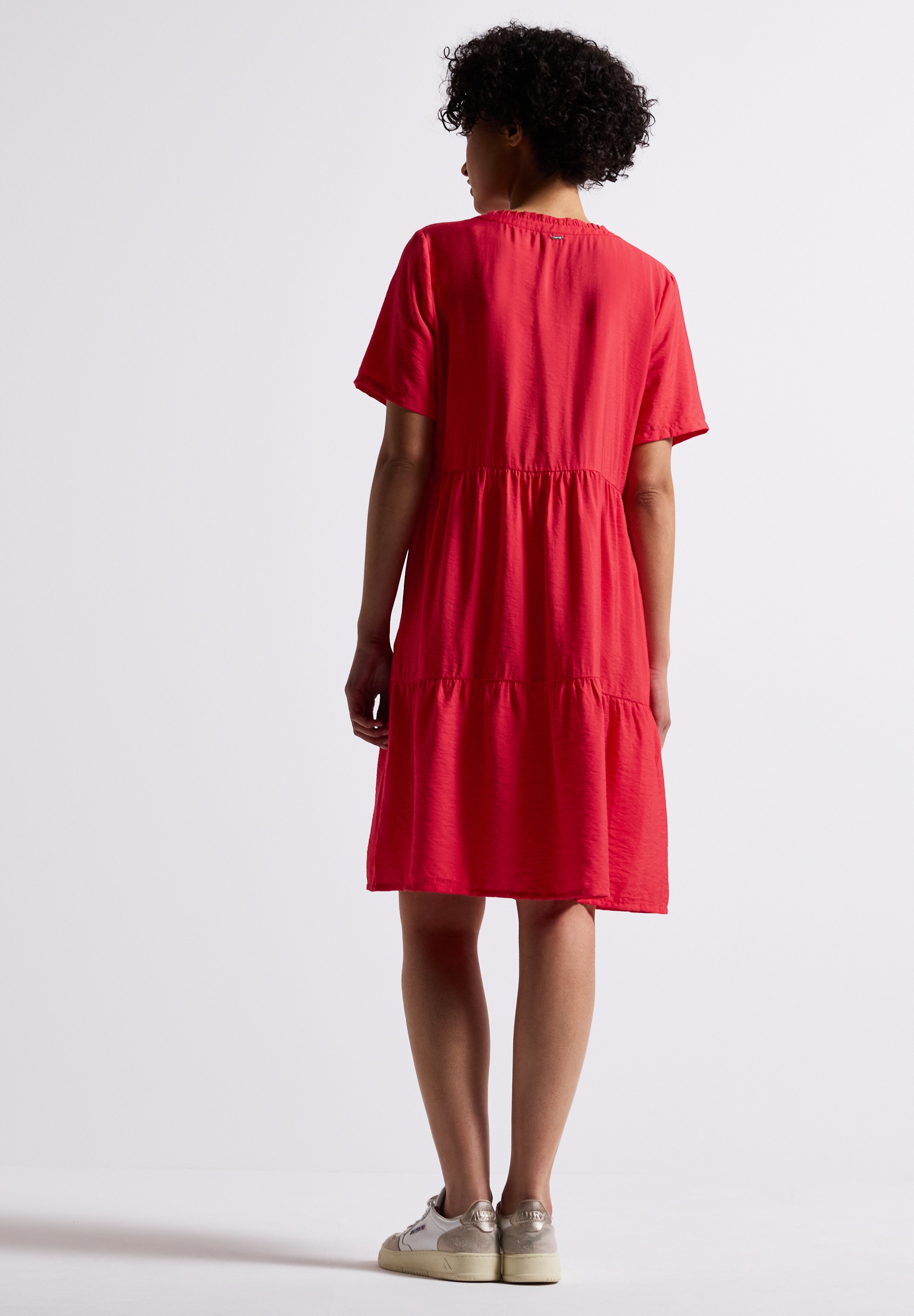 STREET ONE Tunikakleid Ohne Taschen mit Volant günstig online kaufen