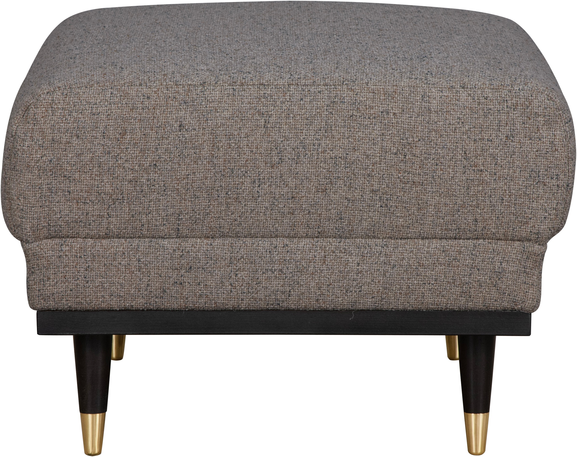 Guido Maria Kretschmer Home&Living Hocker »Chamby«, mit Holzrahmen unten