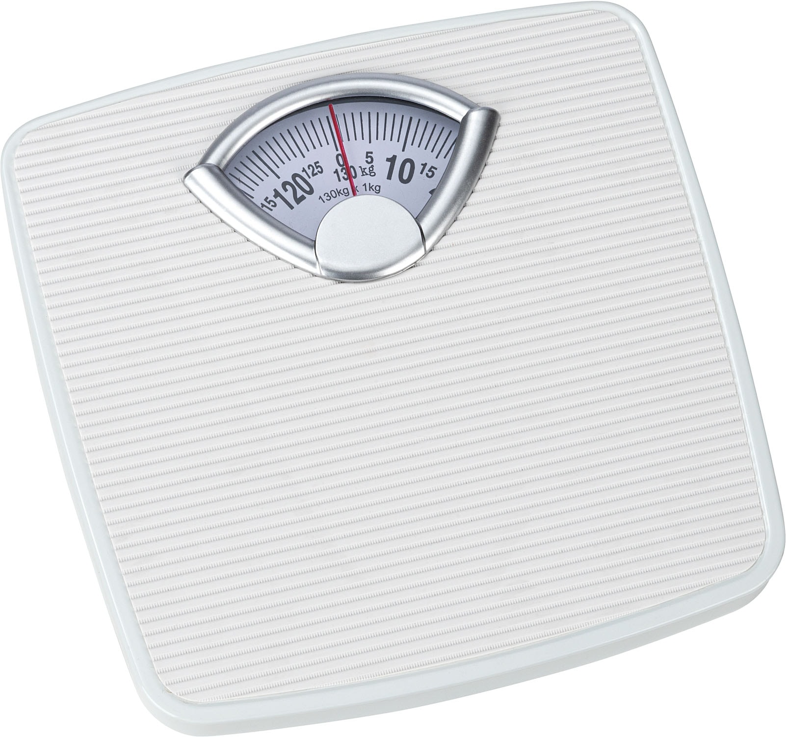 WENKO Personenwaage analoge Körperwaage bis 130 kg