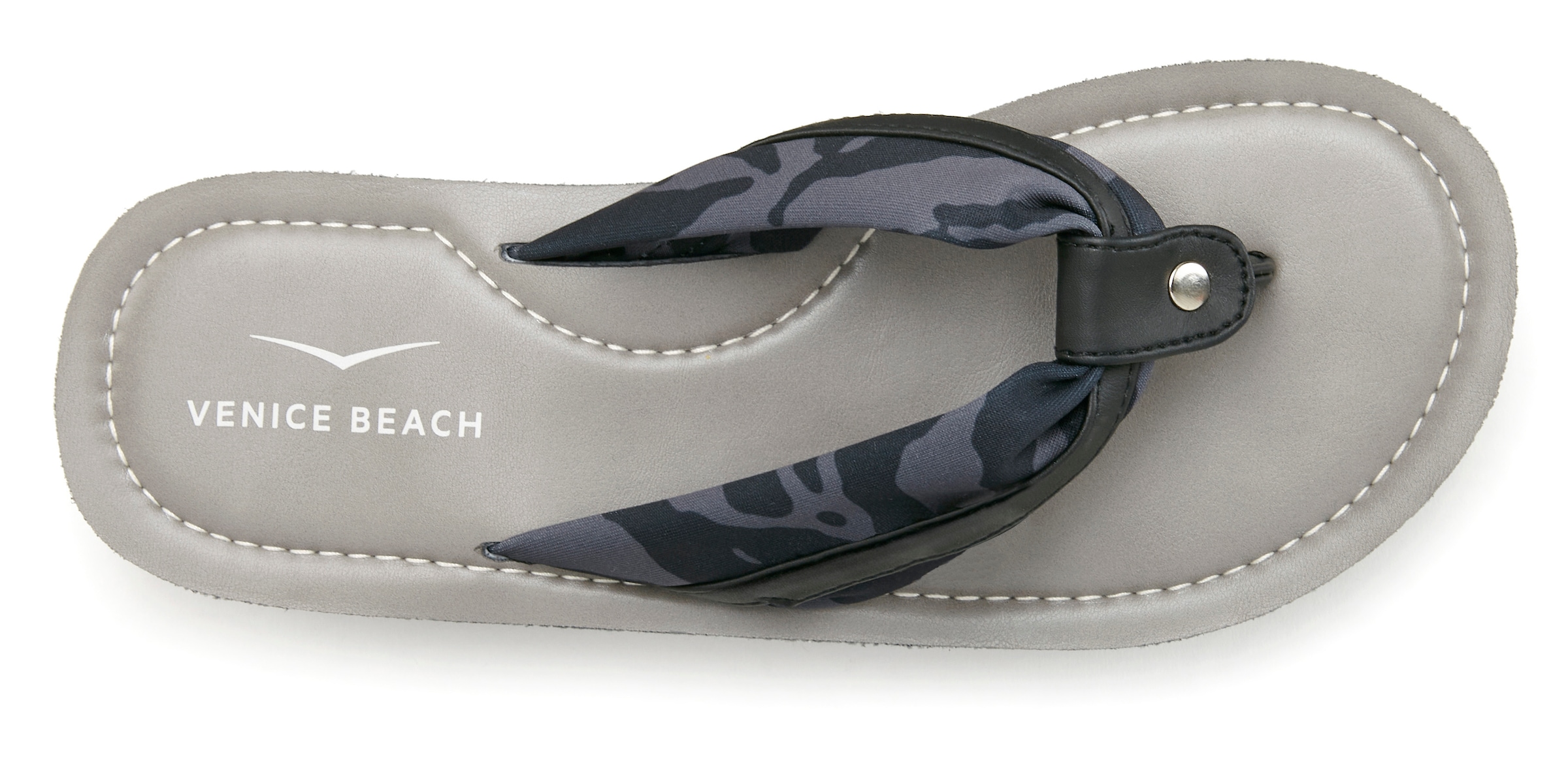 Venice Beach Badezehentrenner »Pantolette«, Sandale, Zehentrenner, Badeschuh, Flip Flop mit modischem Print VEGAN