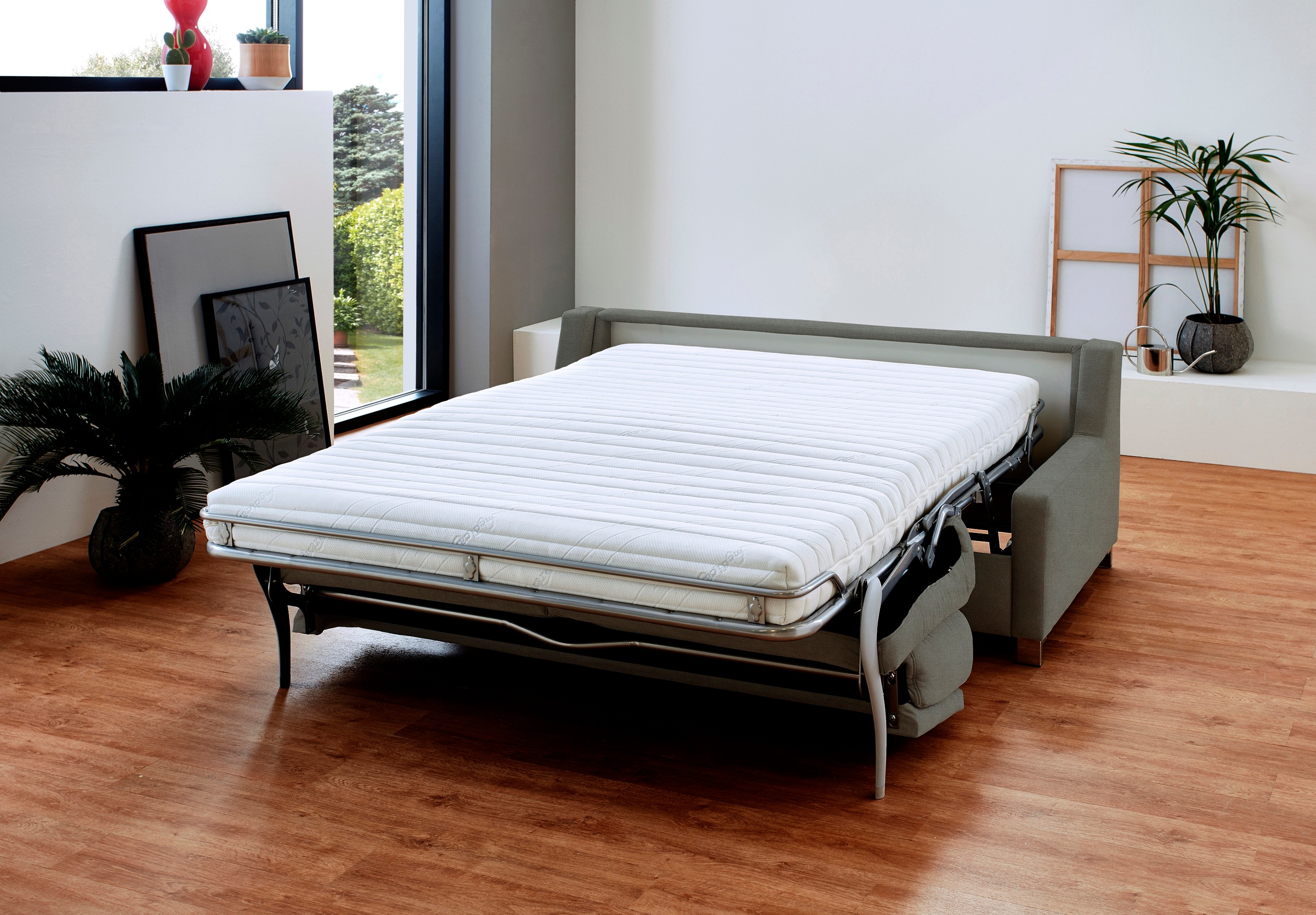 Bali Schlafsofa »Viola, Dauerschläfer mit Seitenkissen«, in 140er und 160er Breite, 3 Varianten, auch mit Ergoflex-Lattenrost