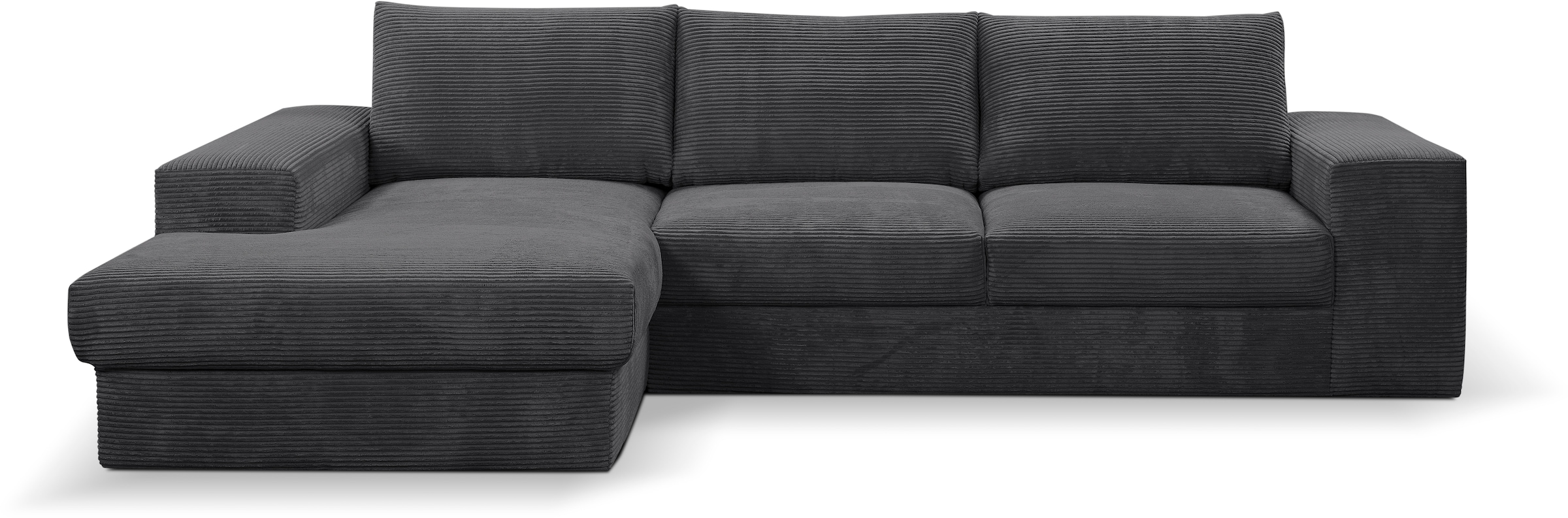WERK2 Ecksofa Rozzana, in modischem Cord-Bezug