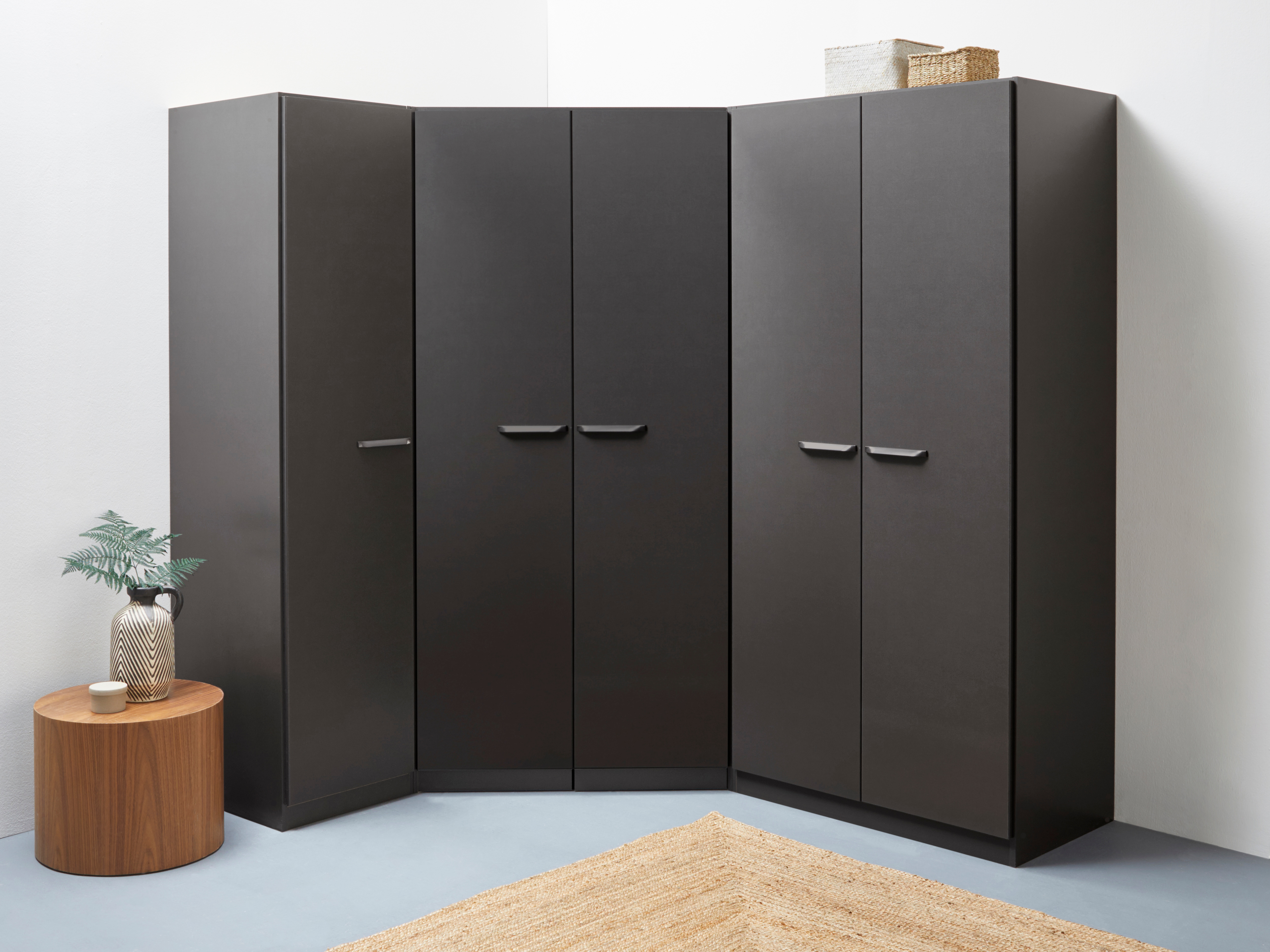 rauch "Kleiderschrank Schrank Garderobe Wäscheschrank VANDOR" Set