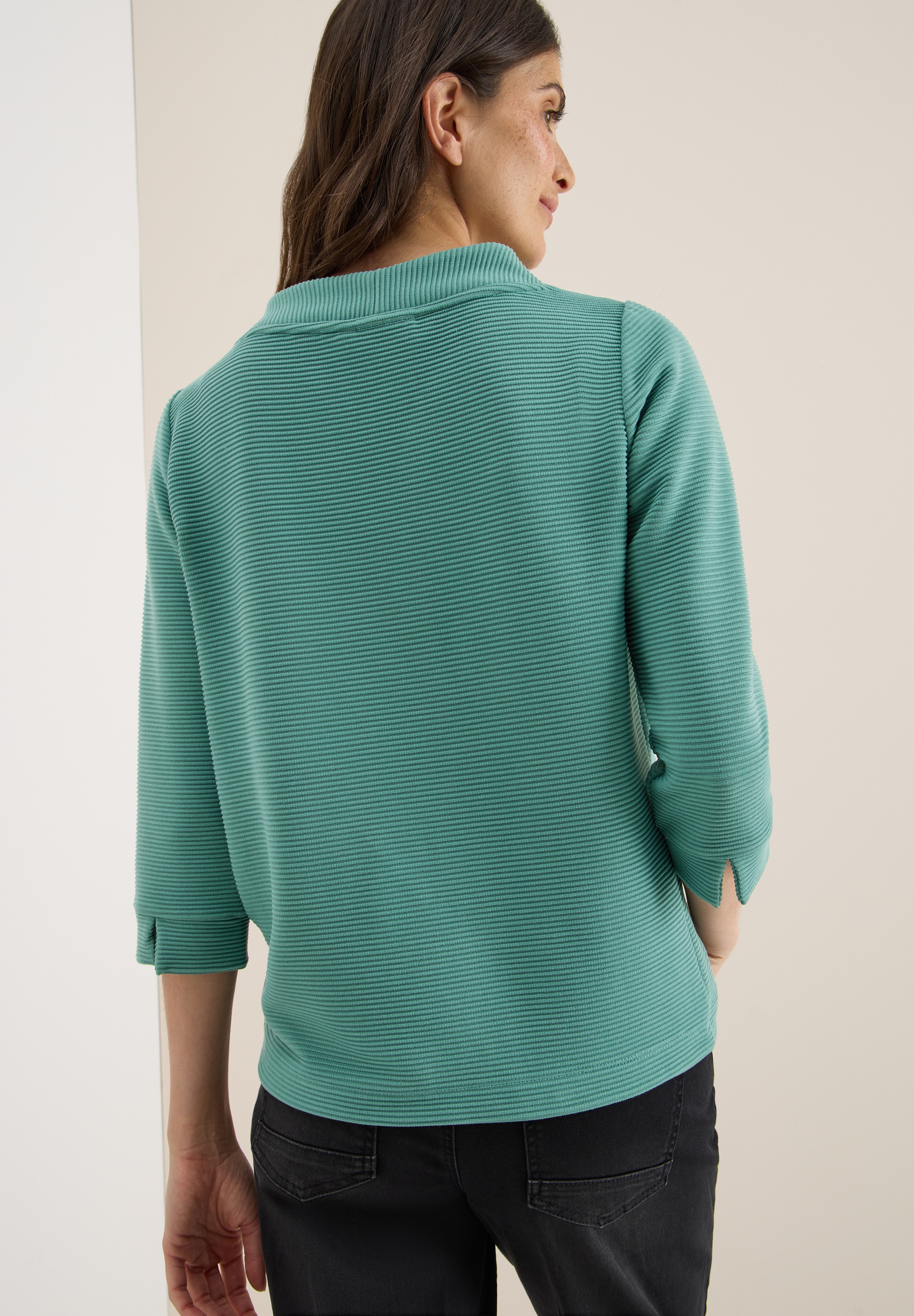 Cecil Sweatshirt, mit 3/4-Ärmeln