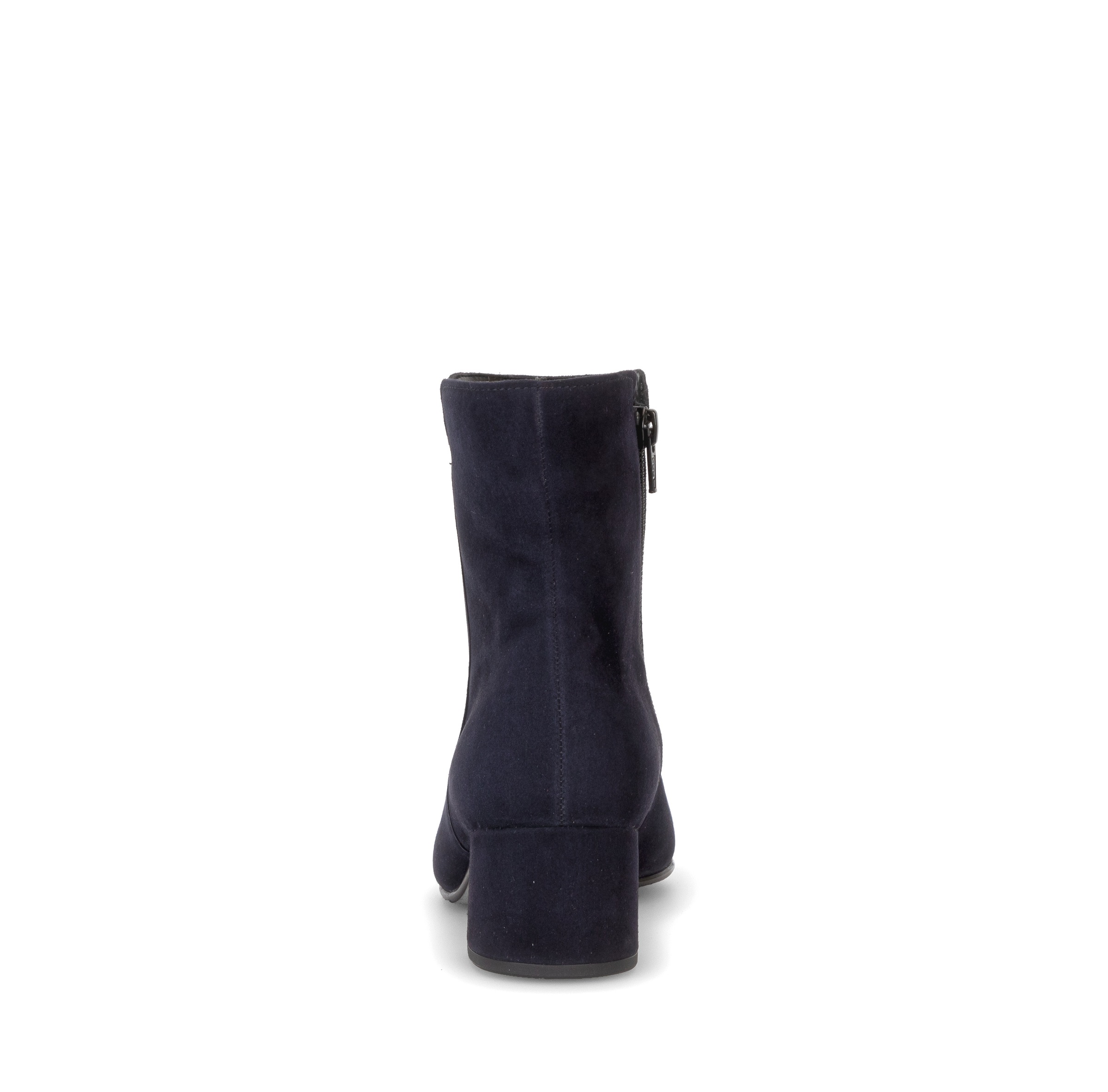 Gabor Stiefelette  Blockabsatz, Ankleboots mit praktischem Reißverschluss, schmale Form