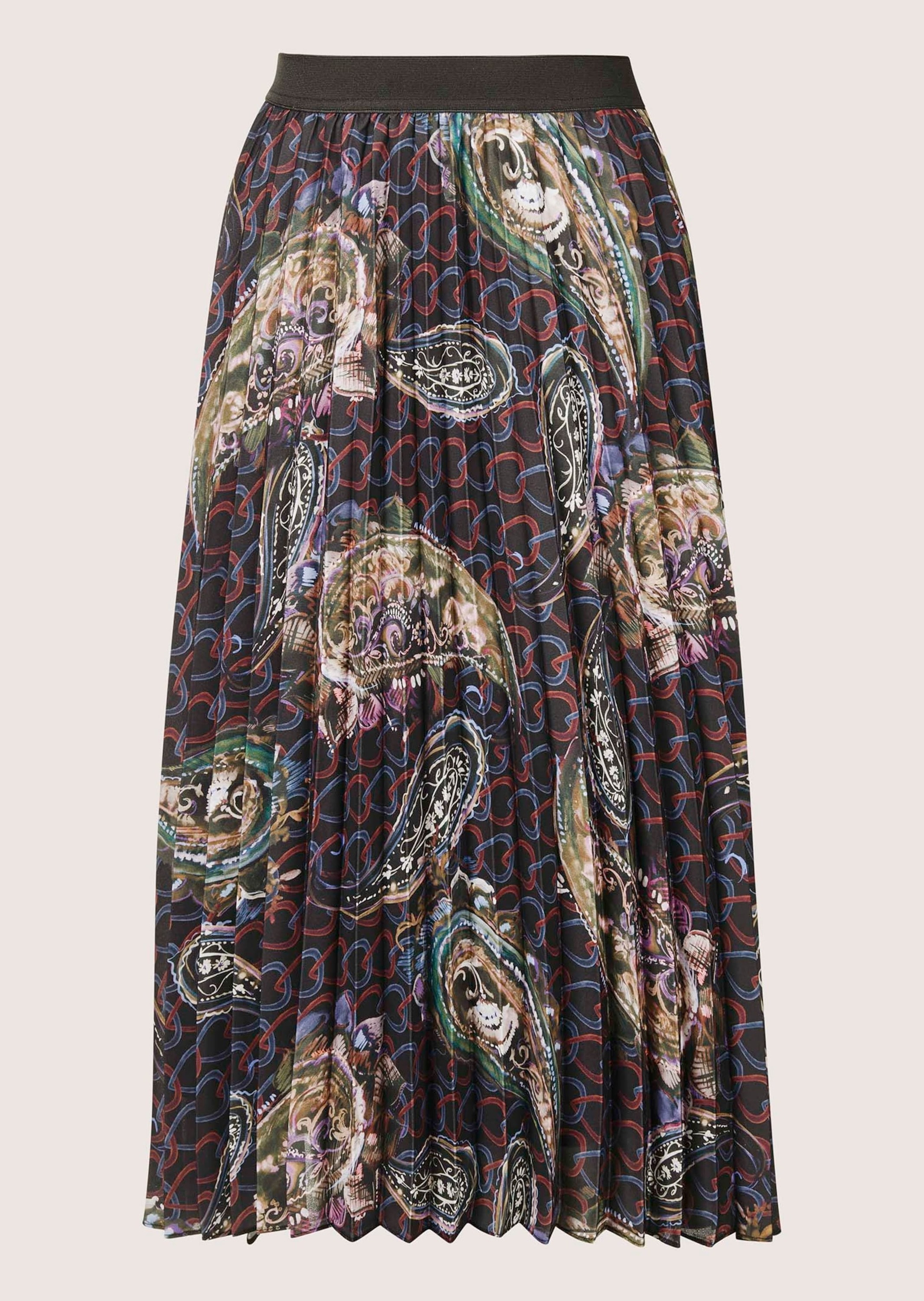 MADELEINE Midirock "Rock Plisseerock mit Paisley-Muster" günstig online kaufen