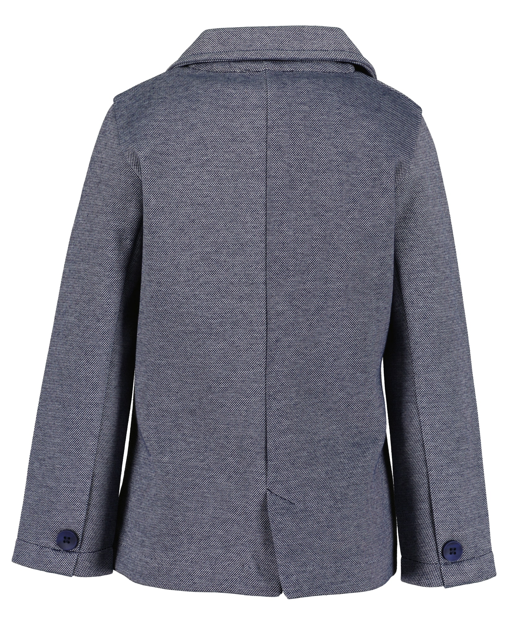 Blue Seven Sweatjacke Sweatblazer, Einreiher mit Reversekragen