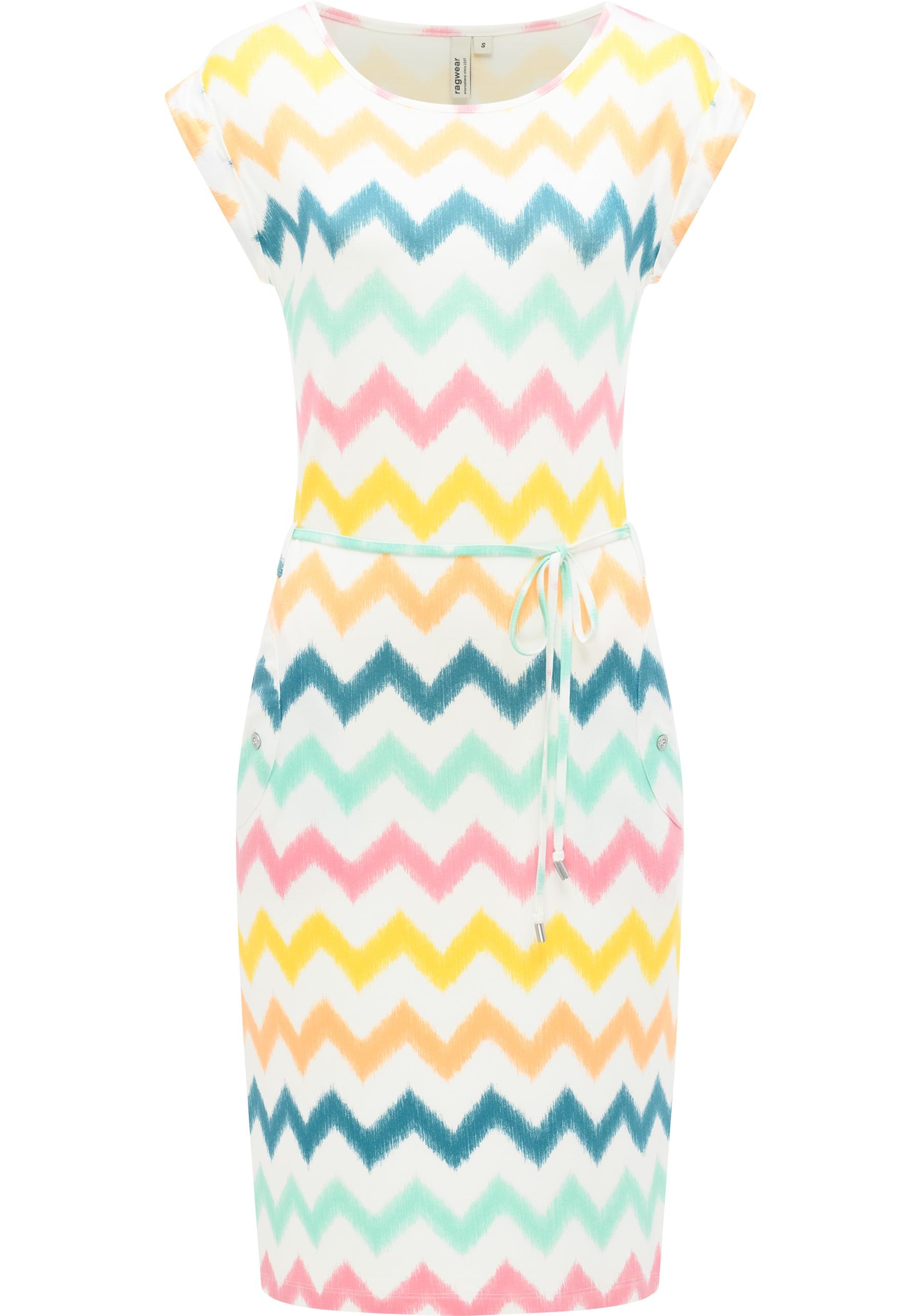 Ragwear Sommerkleid "Taggien Print" Eingrifftaschen Leichtes, bequemes Midi günstig online kaufen