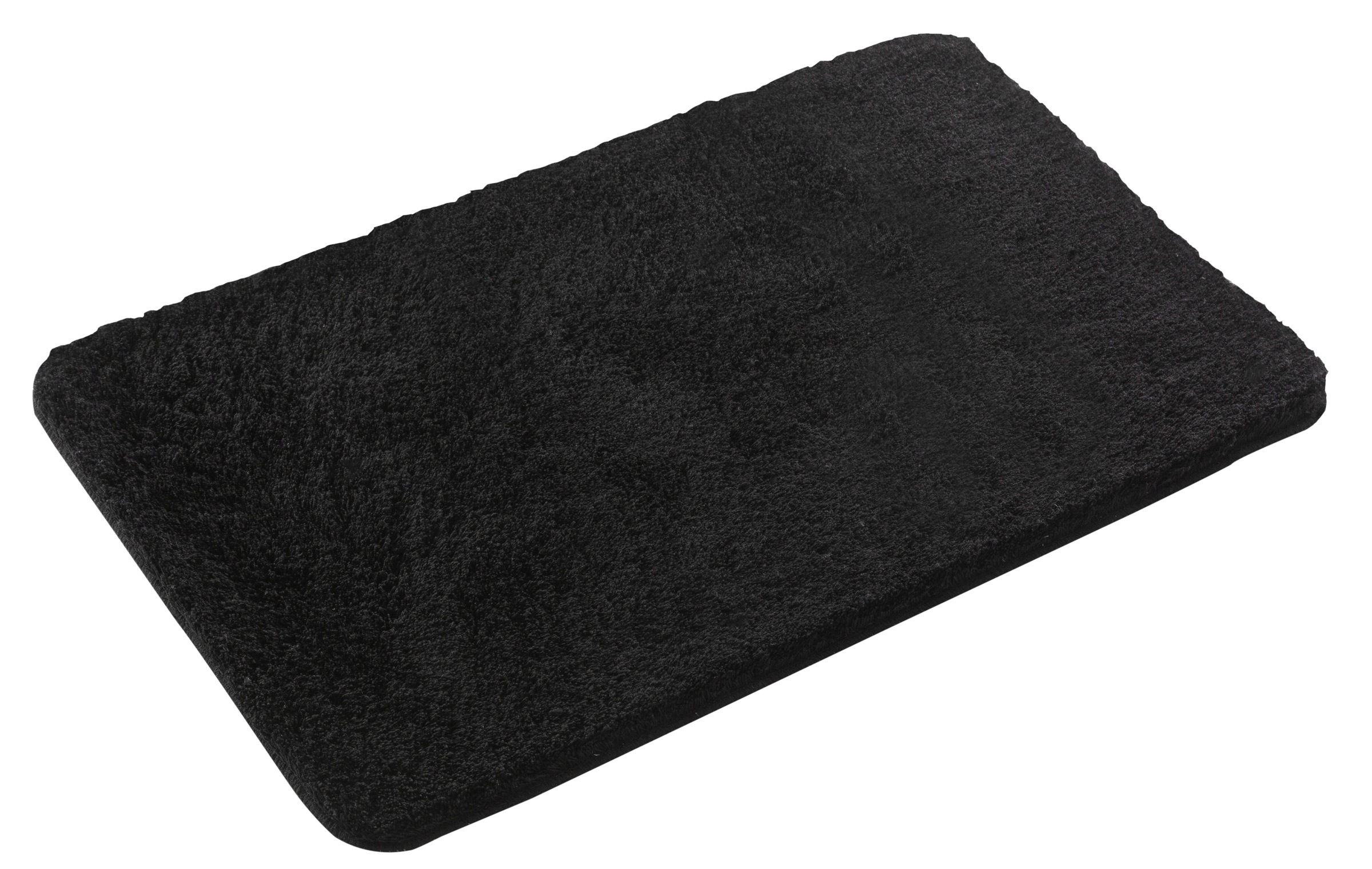 my home Badematte »Merida, Badvorleger, Badezimmer Teppich«, rutschhemmend beschichtet, fußbodenheizungsgeeignet-schnell trocknend-strapazierfähig, Badteppich, Uni Farben, rechteckig, rund & als 2-tlg. Set erhältlich