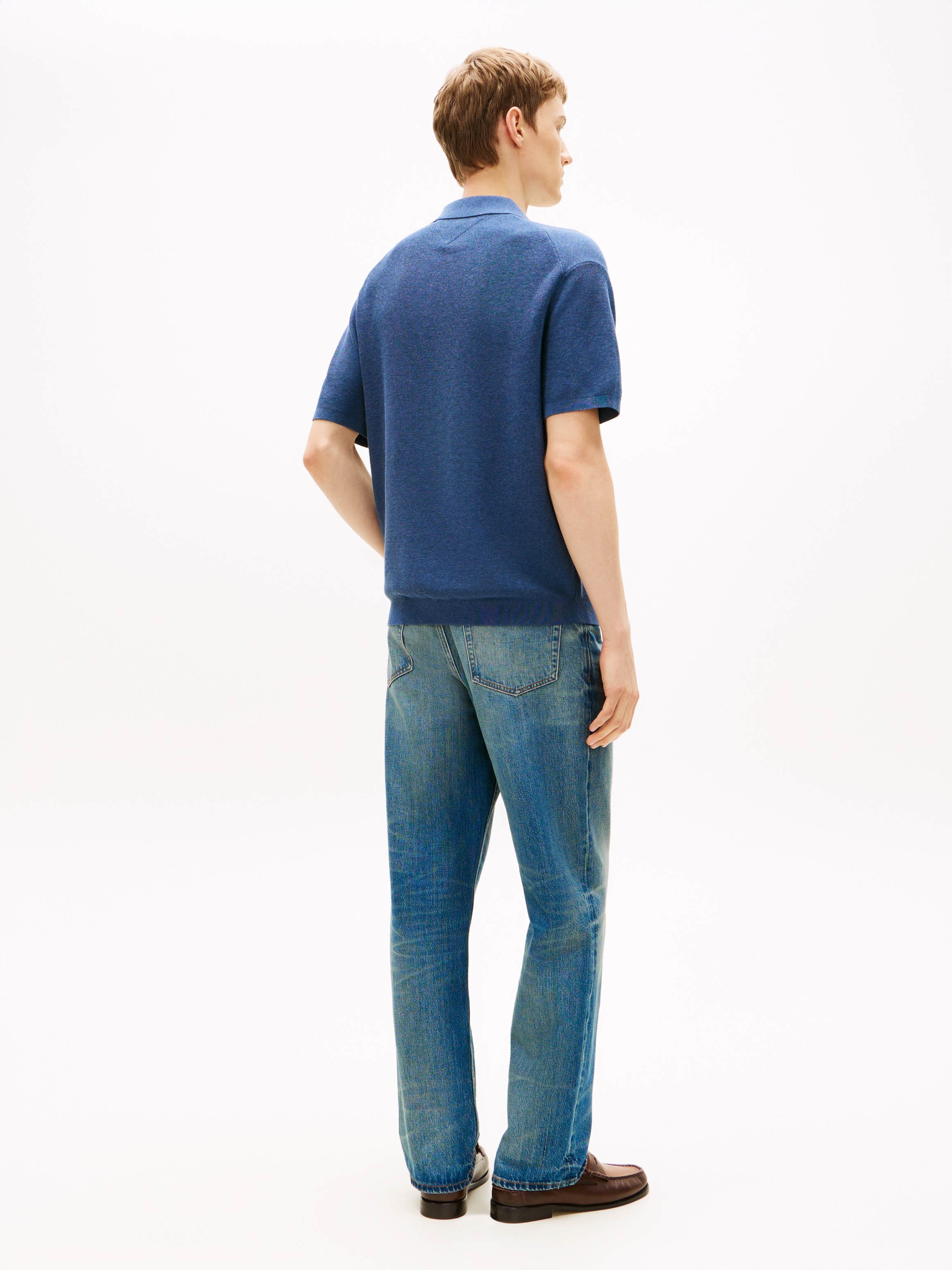 Tommy Hilfiger Polokragenpullover »COOL TOUCH STRUCTURE« Regular fit mit Polokragen