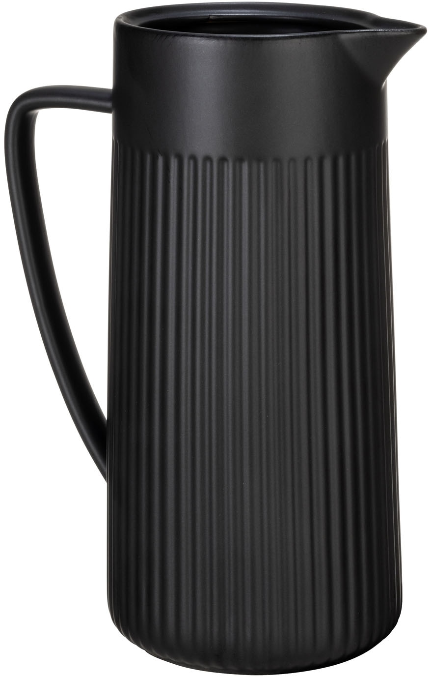 SCHÖNER WOHNEN-Kollektion Karaffe "REFIA" Keramik Krug, 1,25l mit eleganter günstig online kaufen