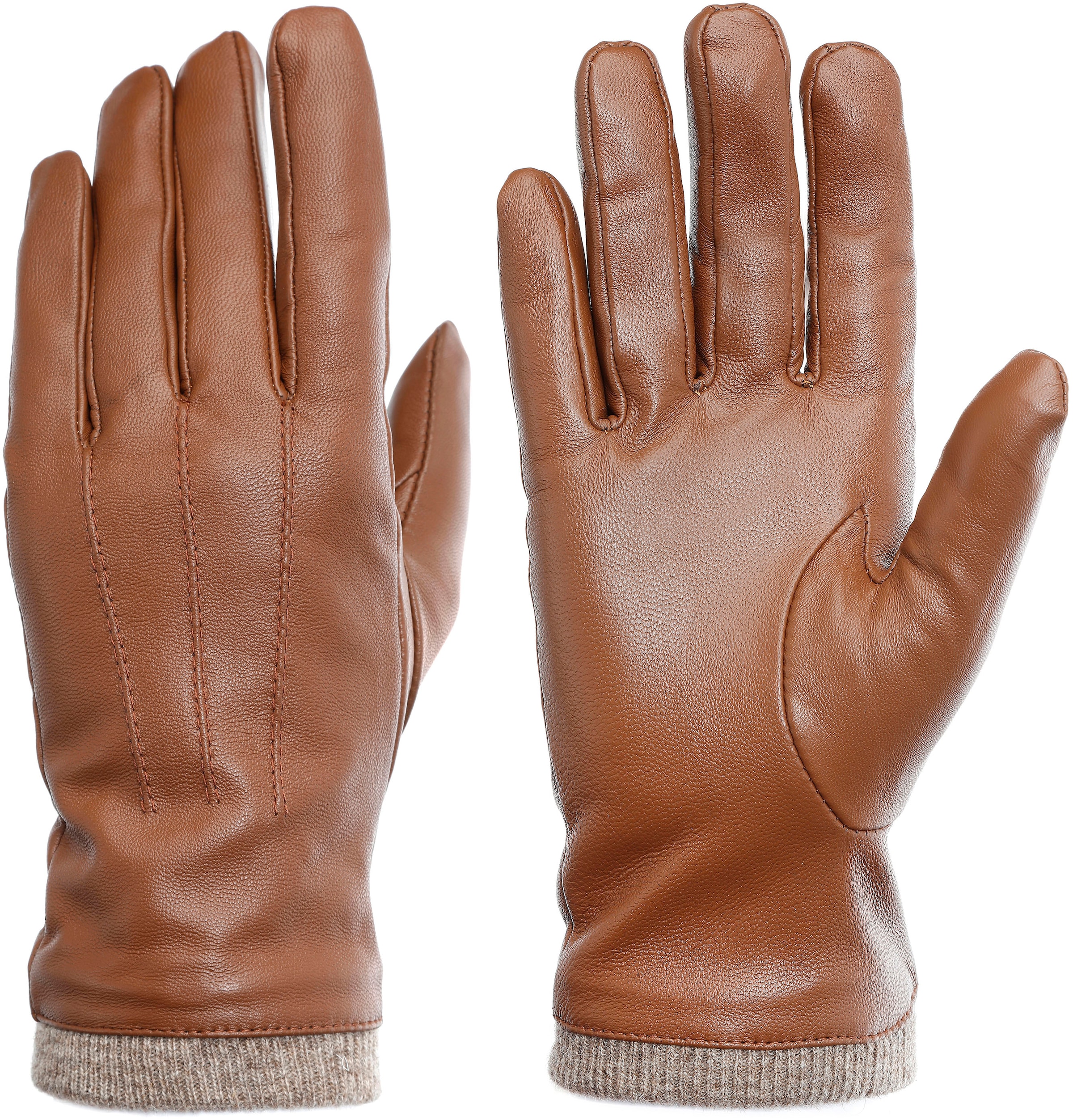 PEARLWOOD Lederhandschuhe "Daisy" Touchscreenfähig - mit 10 Fingern bedienb günstig online kaufen