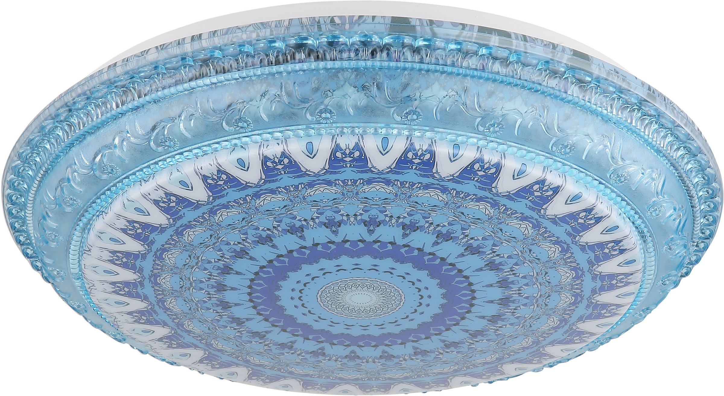 GLOBO LIGHTING LED Deckenleuchte »LAZARO« LED-Modul 1 Stk. Deckenlampe/CCT 2700/4000/6000K/rund/Wohnzimmer/Schlafzimmer