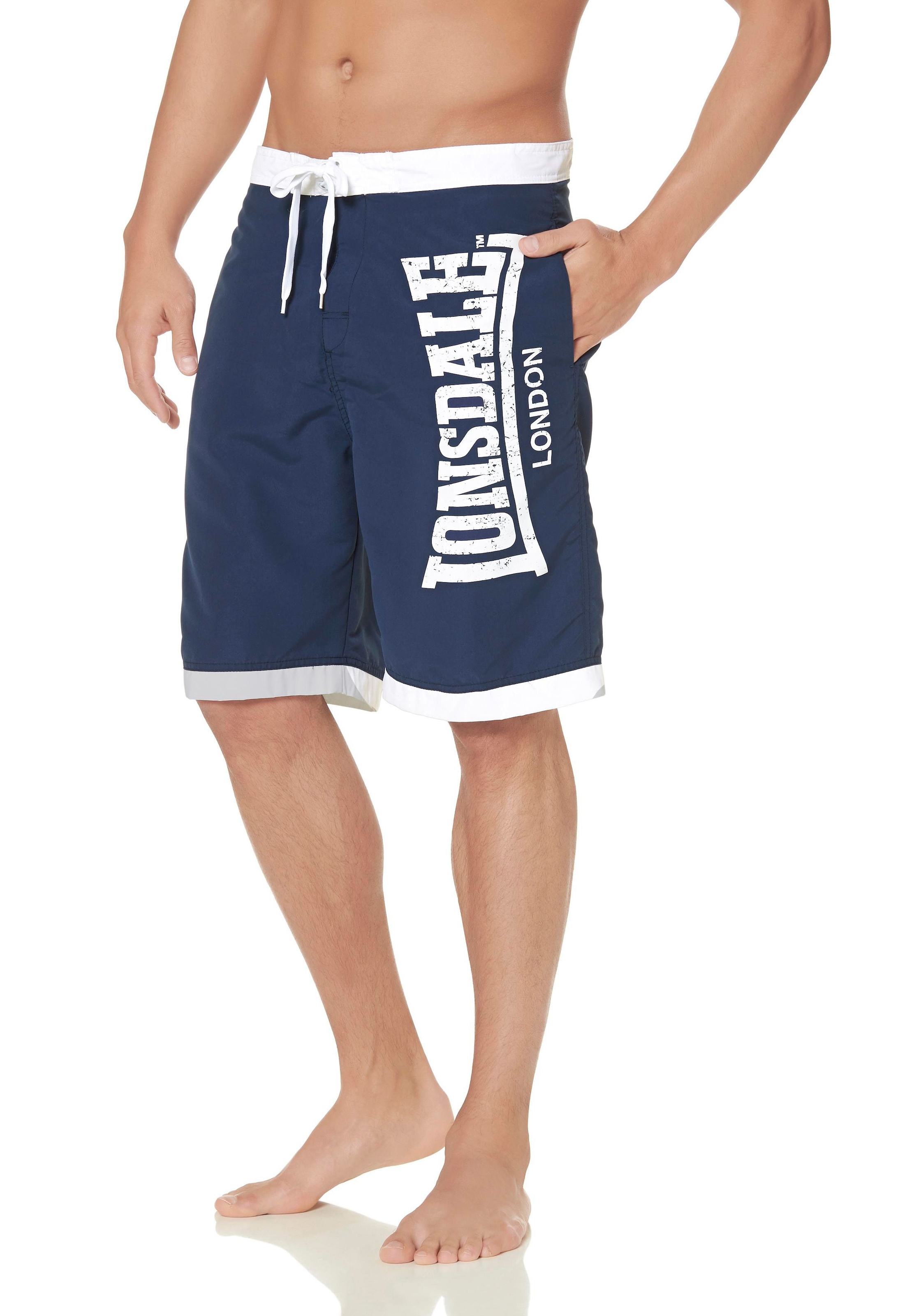 Lonsdale Boardshorts "CLENNELL", Badeshorts, Innenhose aus Mesh günstig online kaufen