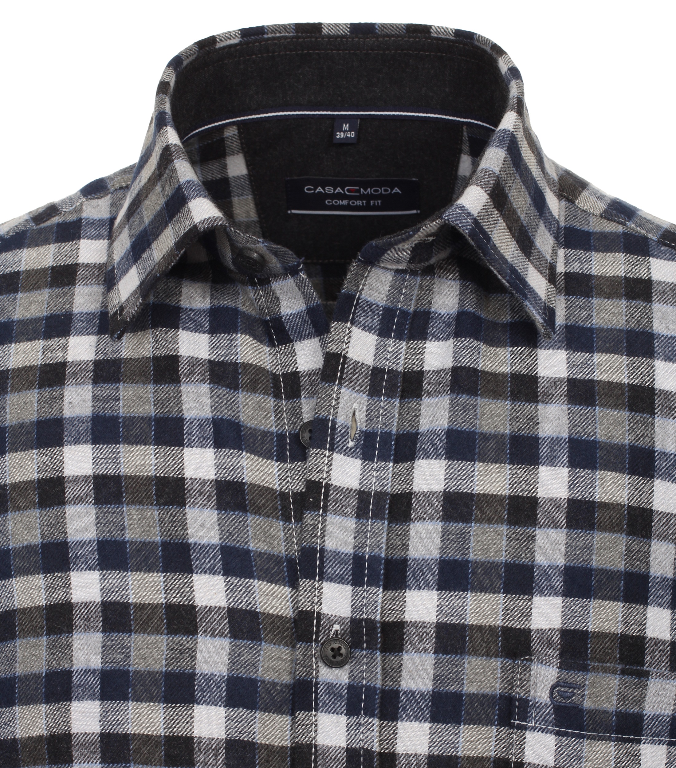 CASAMODA Langarmhemd »CASAMODA Freizeithemd kariert«