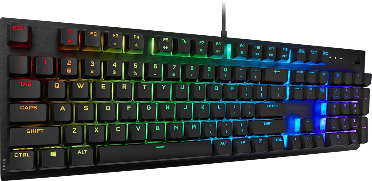 Corsair Gaming-Tastatur, (Multimedia-Tasten)