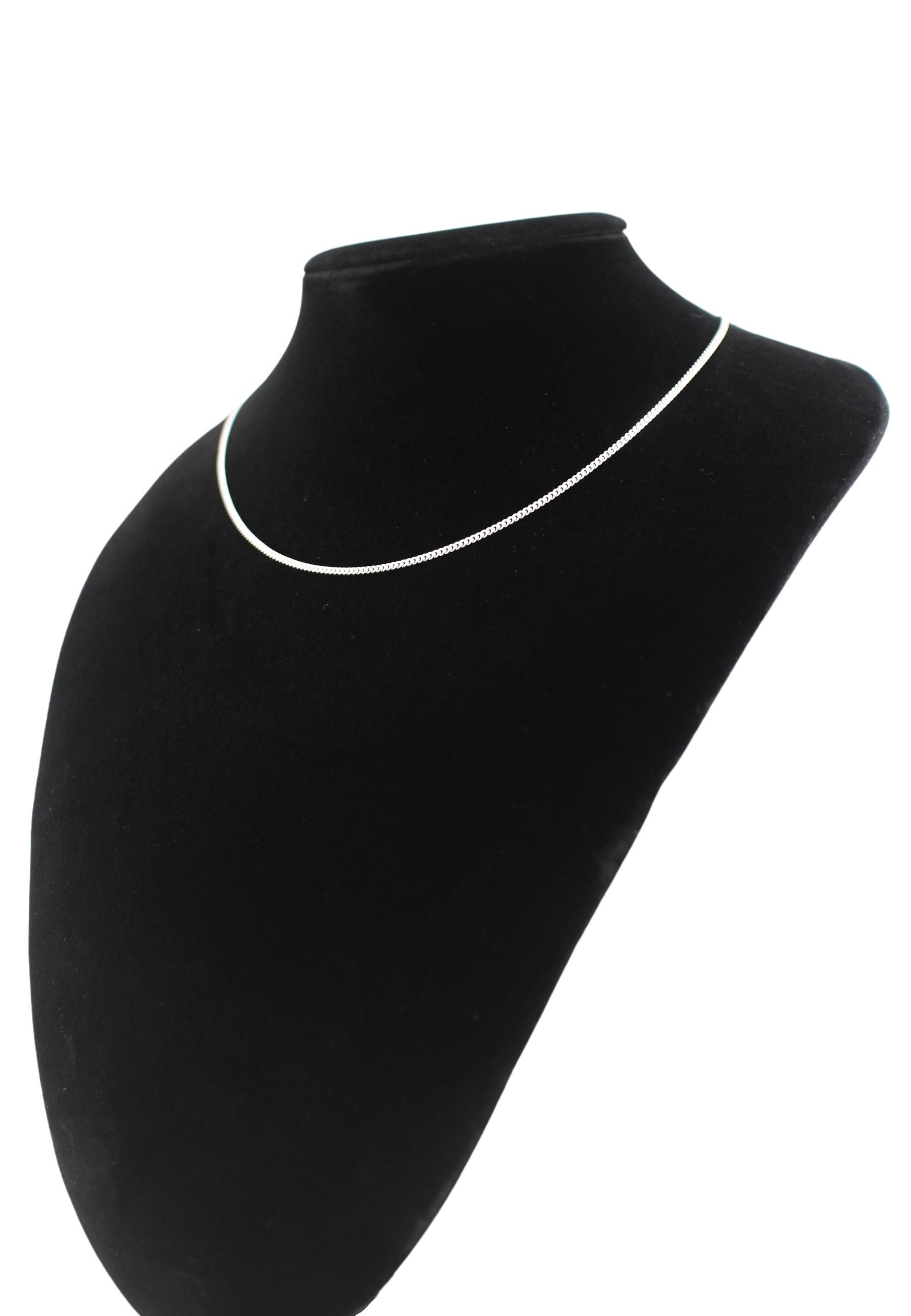 Adelia´s Kette ohne Anhänger »925 Silber Flach Panzer Halskette Ø 1,8 mm«, Silberschmuck für Damen