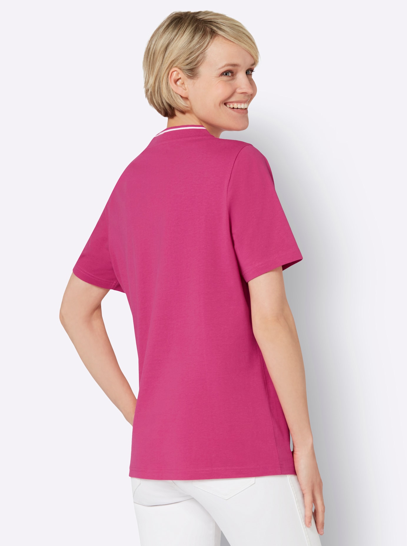 Thumbnail - Classic Basics T-Shirt "Kurzarm-Shirt", (1 tlg.)