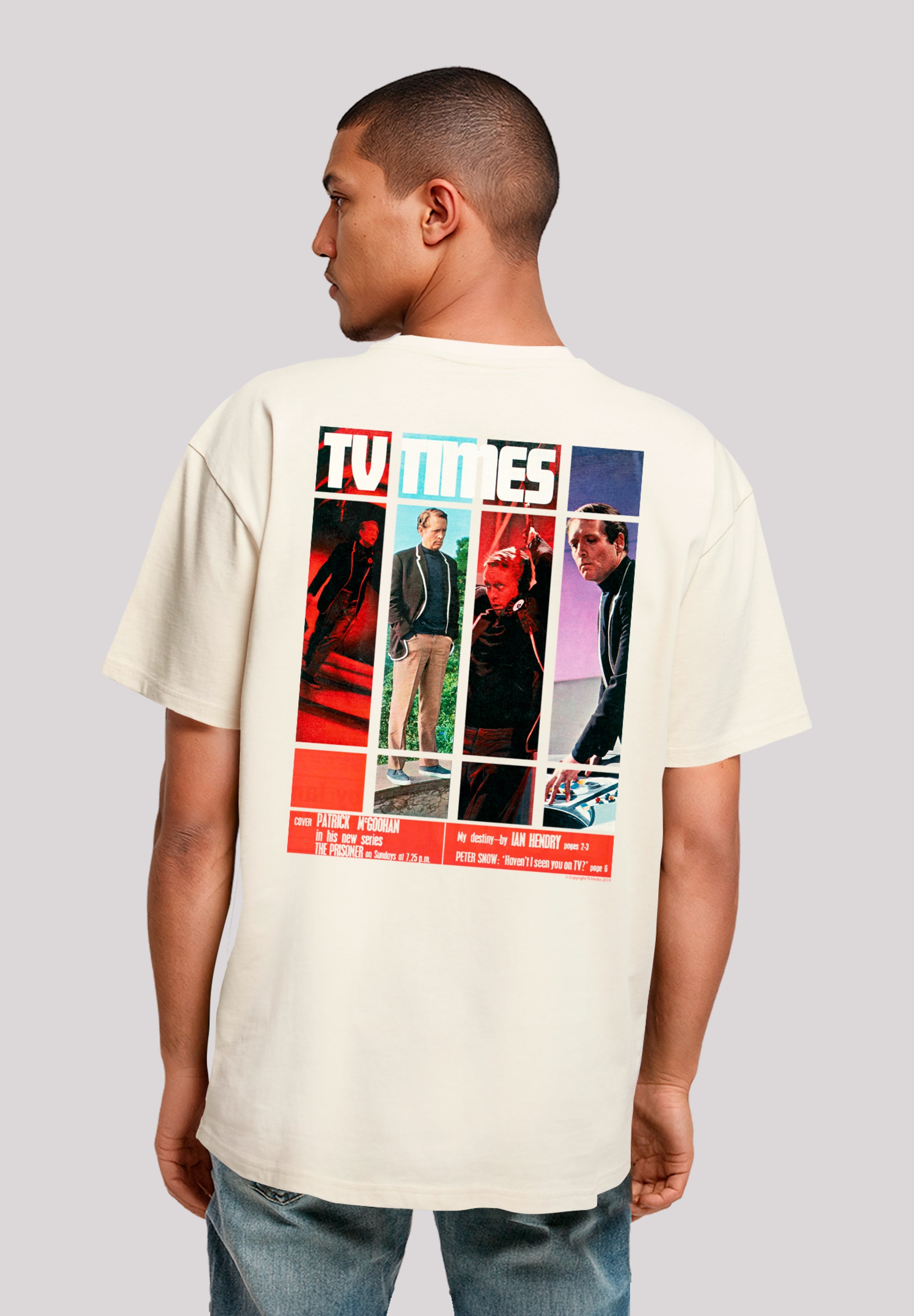 F4NT4STIC T-Shirt "TV Times Patrick McGoohan The Prisoner 1967 Cover", Prem günstig online kaufen