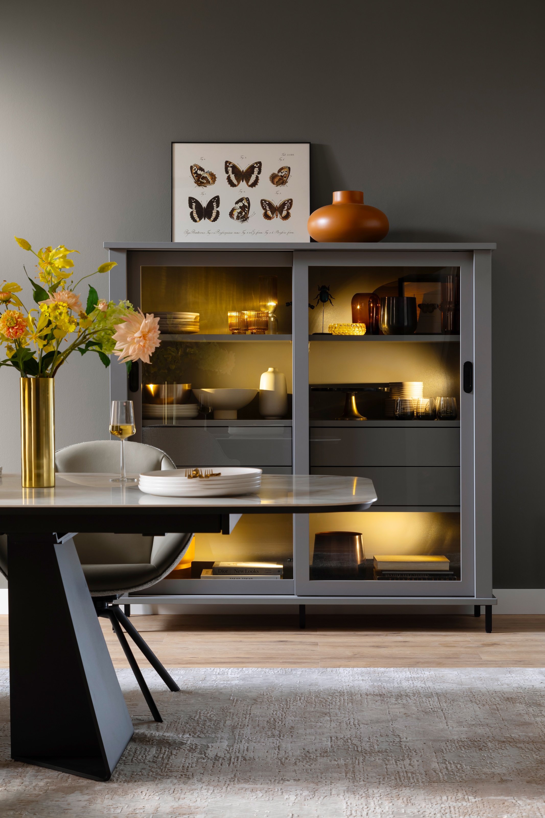 SCHÖNER WOHNEN-Kollektion Teppich »Vision 211« rechteckig 7 mm Höhe Viskoseteppich mit Glanz, Wohnzimmer