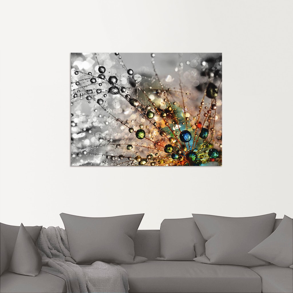 Artland Wandbild »Farbenfrohe Natur«, Blumen, (1 St.)